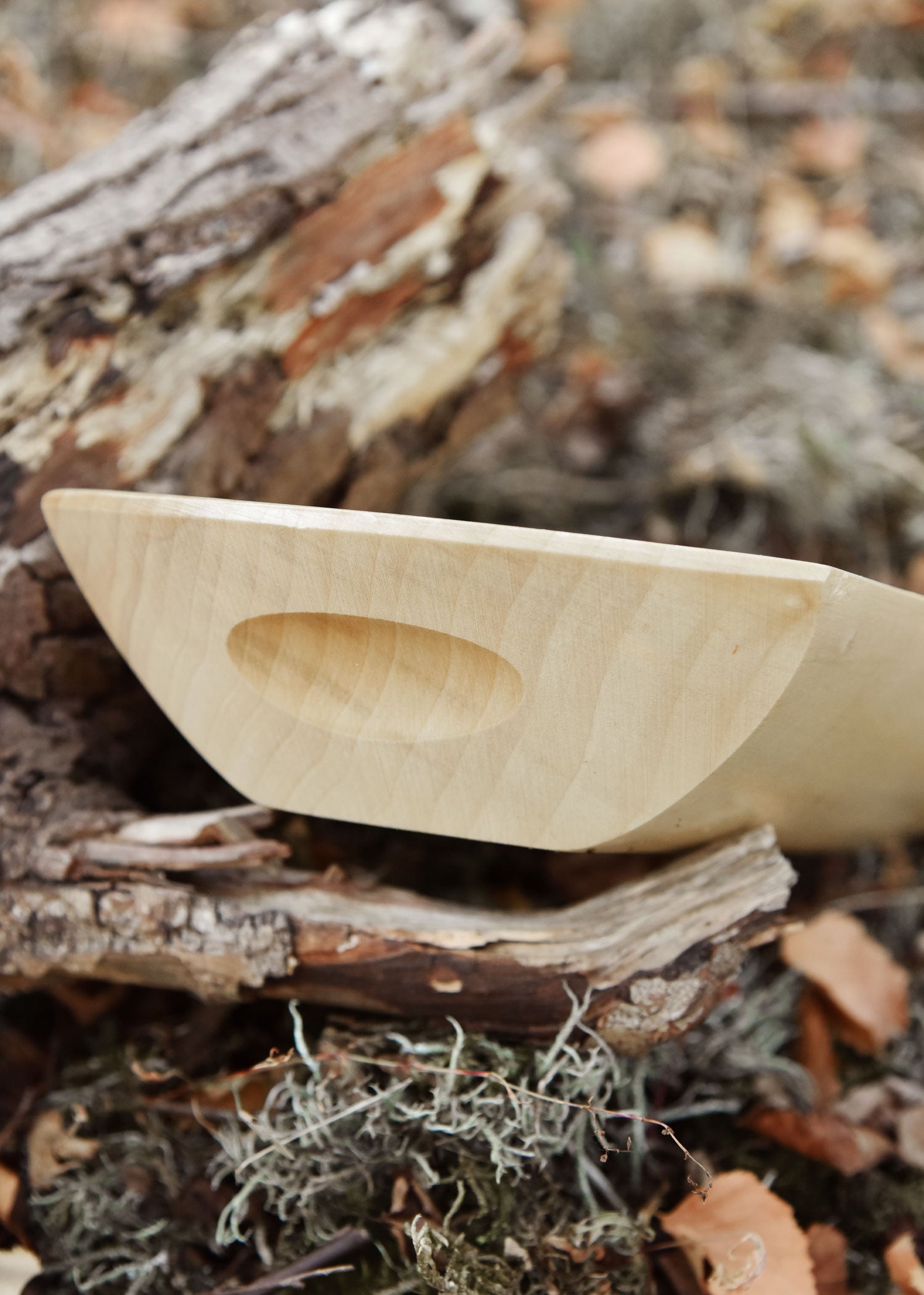 Imagen única de: Comedero De Madera De Tilo, Liso, Sellado, Aprox. 30 X 16 X 6 Cm.