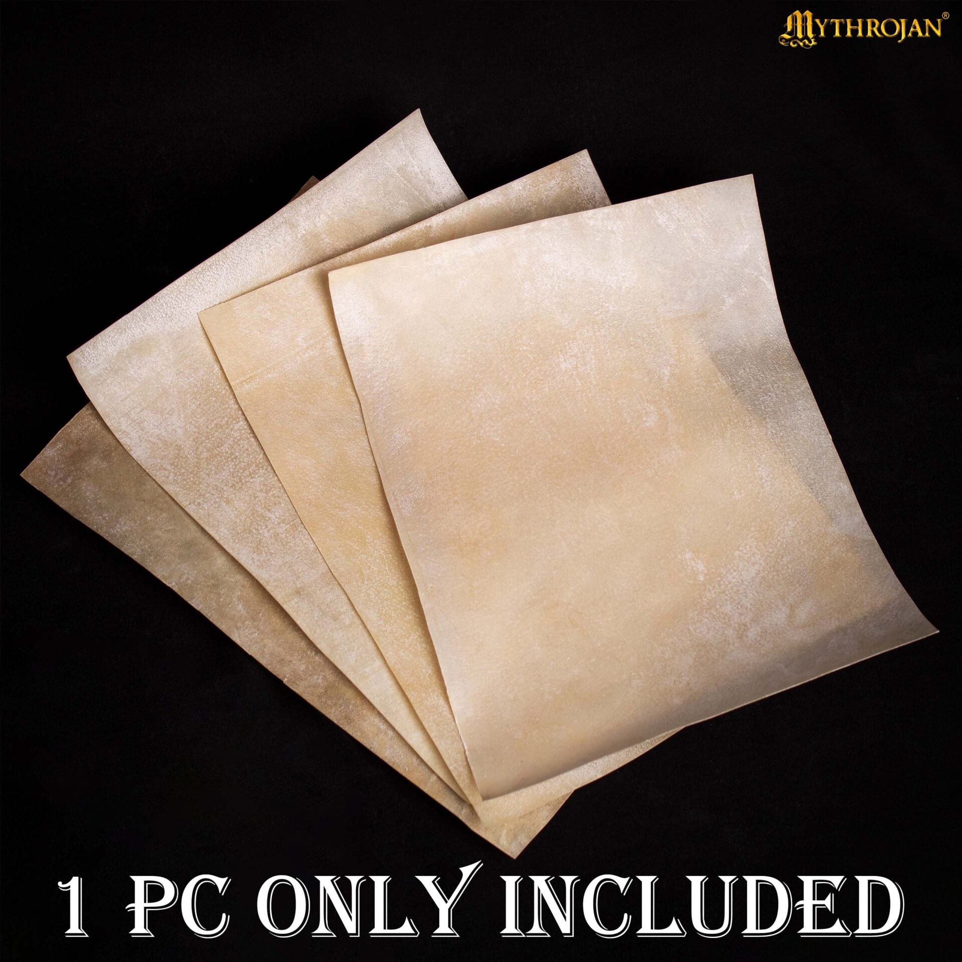 Imagen única de: Papel de Pergamino Medieval de 6x8 Pulgadas - Hoja de Escritura Natural Envejecida | 1 Unidad