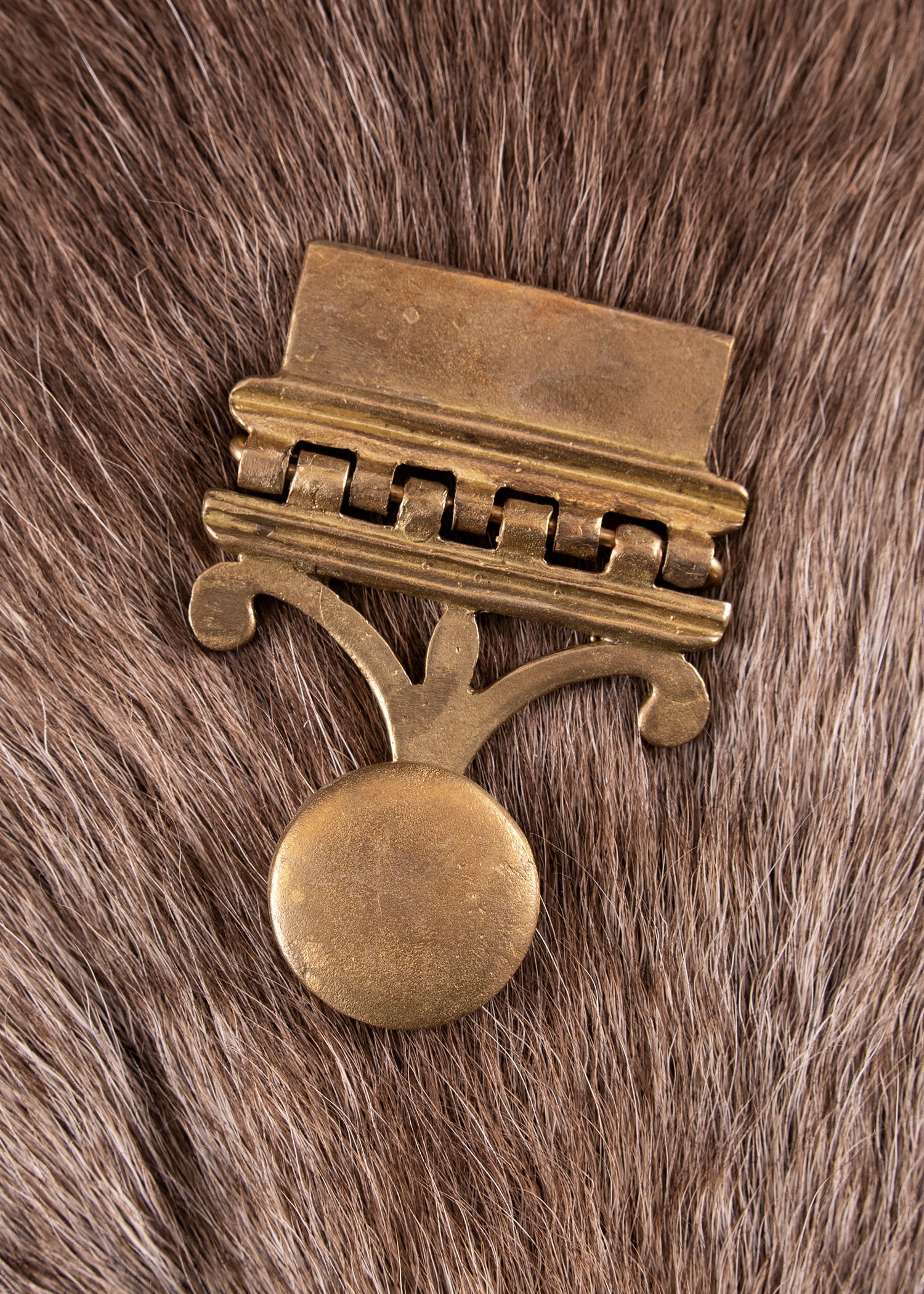 Imagen única de: Soportes Pugio Para Cinturones Romanos, Diseño Vindonissa, Latón, Par