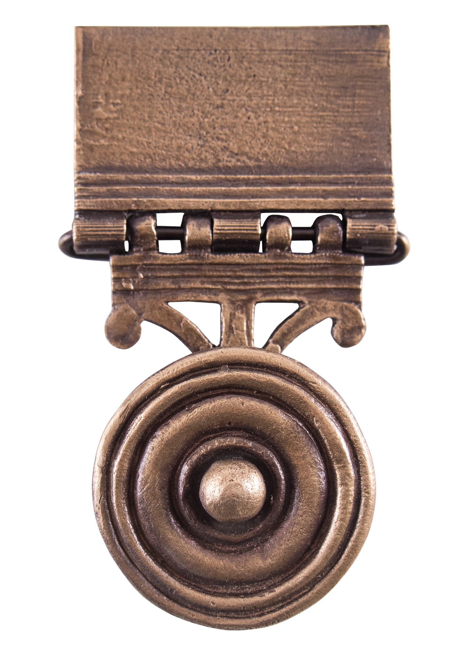 Imagen única de: Soporte Pugio Para Cinturón Romano, Diseño Mainz, Latón, Par