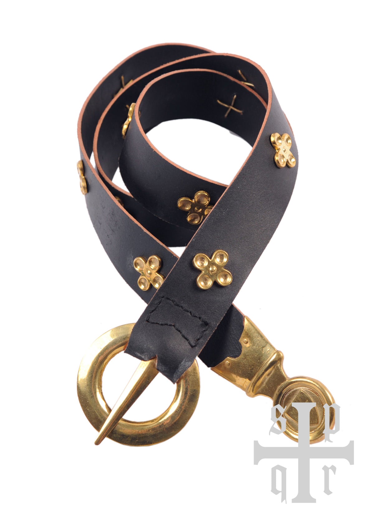 Imagen única de: Cinturón Medieval De Cuero Otto Von Orlamünde, Varios Colores
