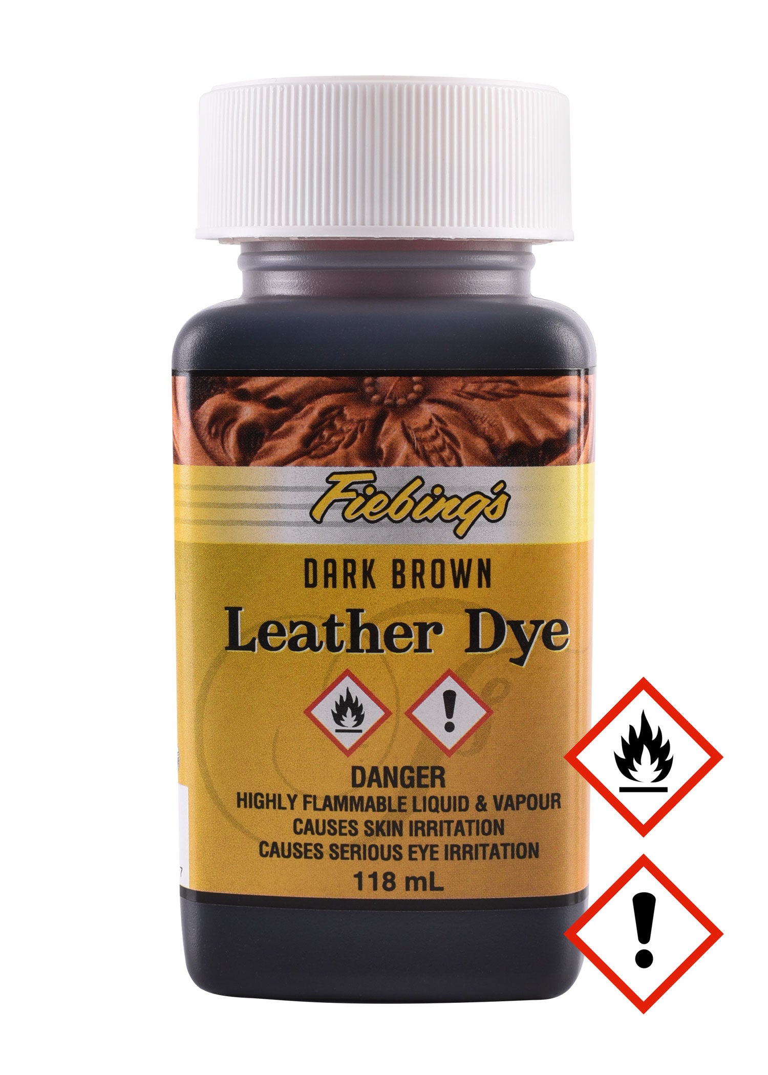 Imagen única de: Fiebing's Leather Dye, Tinte Para Cuero, Marrón, Botella De 118 Ml