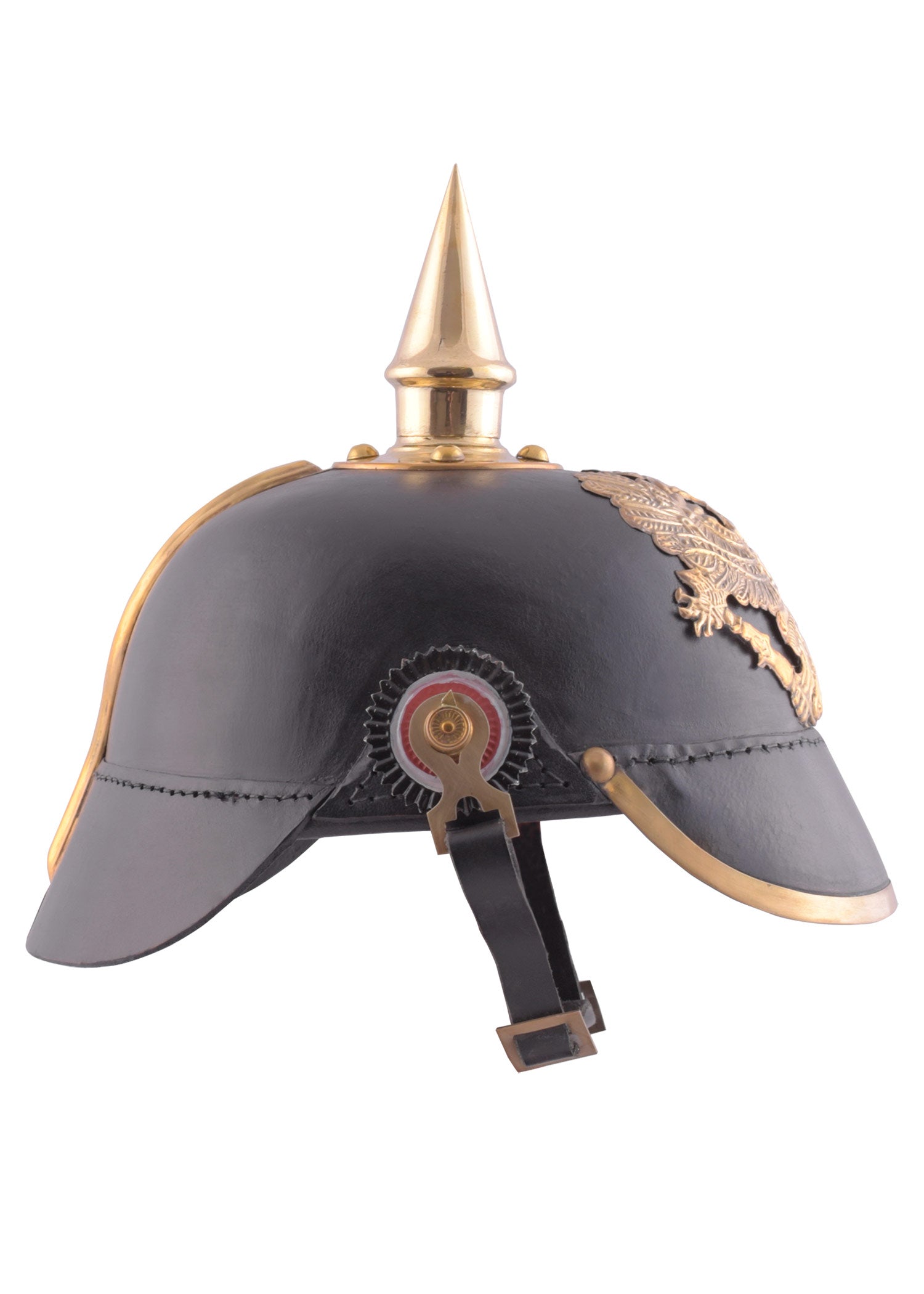 Imagen 2 - Pickelhelm De La Infantería Prusiana 1889 Hecho De Cuero