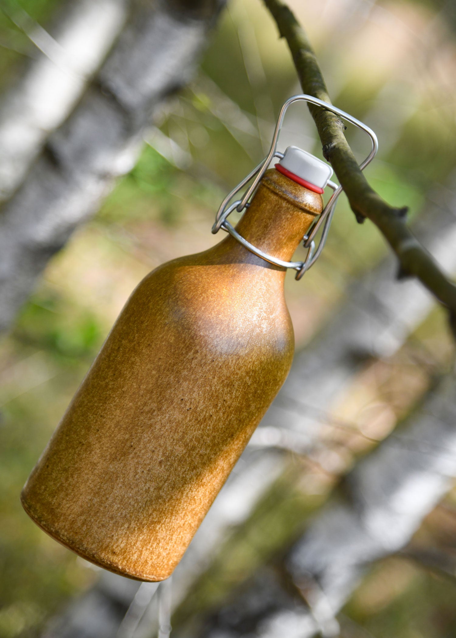 Imagen 5 - Botella De Barro Con Tapa Abatible, 0,5 Litros