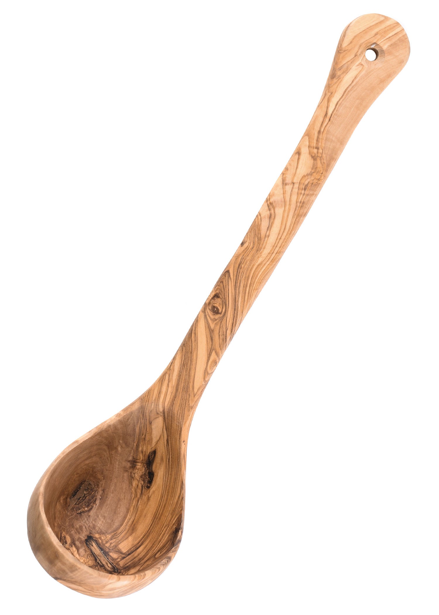 Imagen 2 - Cucharón De Madera De Olivo, Aprox. 35 Cm.