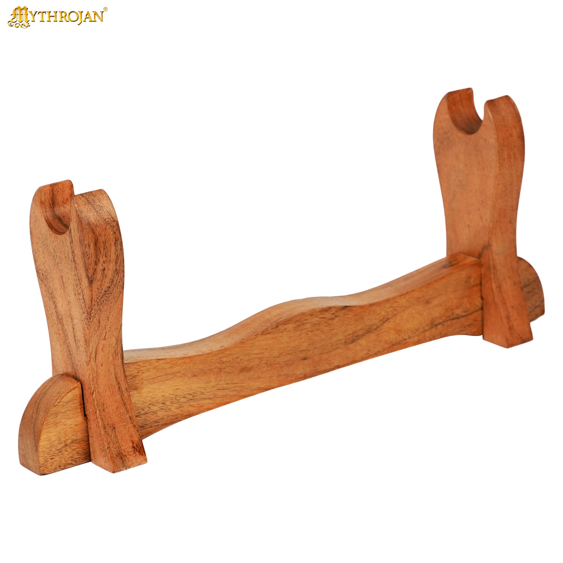 Imagen única de: Soporte de Madera para Espada Mythrojan (pequeño) "simple &amp; Portátil"