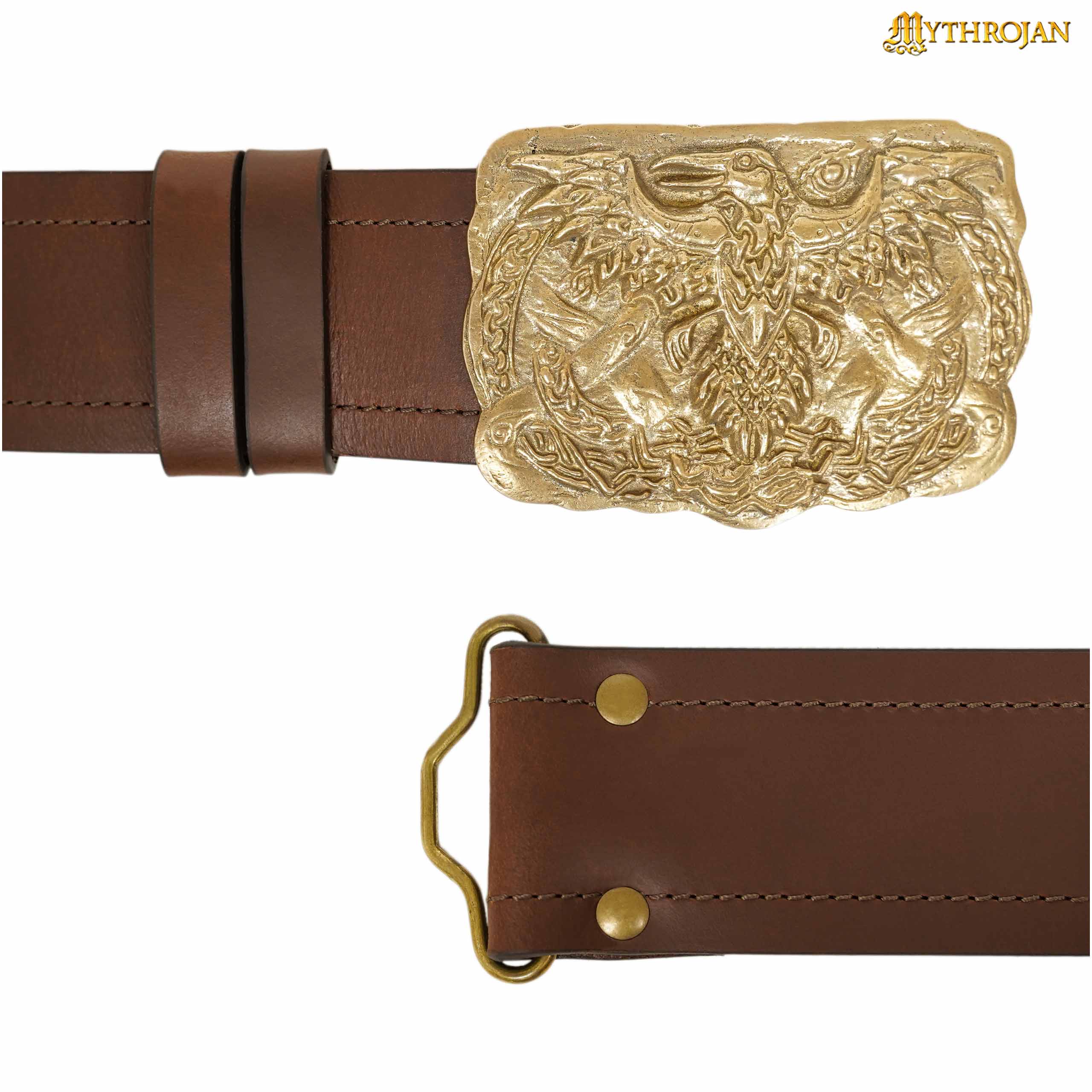 Imagen única de: Cinturón de Velcro Mythrojan "urban Viking" para los Kilts y Jeans de los Guerreros de Hoy en Día