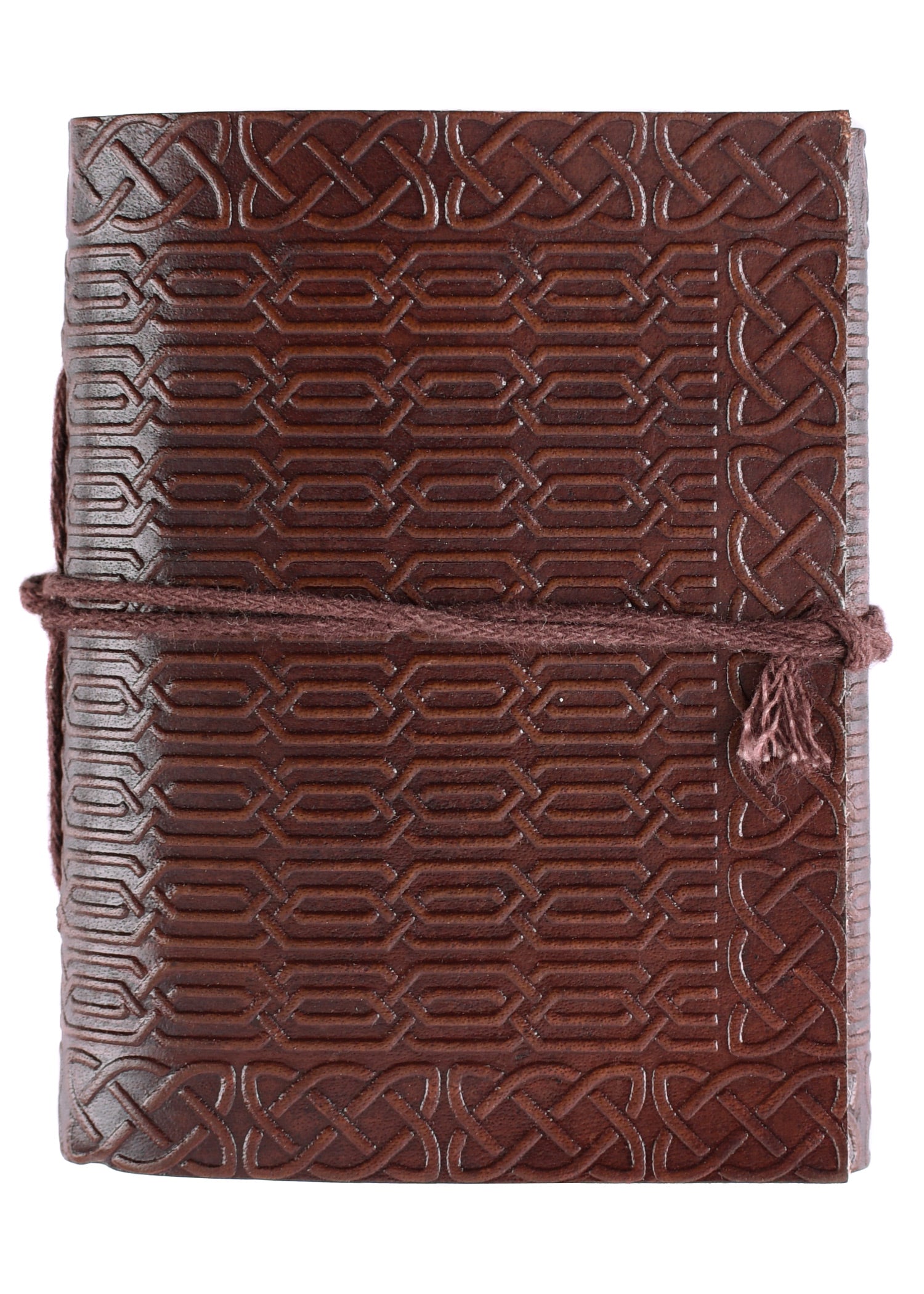 Imagen única de: Cuaderno Pequeño Con Tapa De Piel Gofrada, Aprox. 7 X 9 Cm.