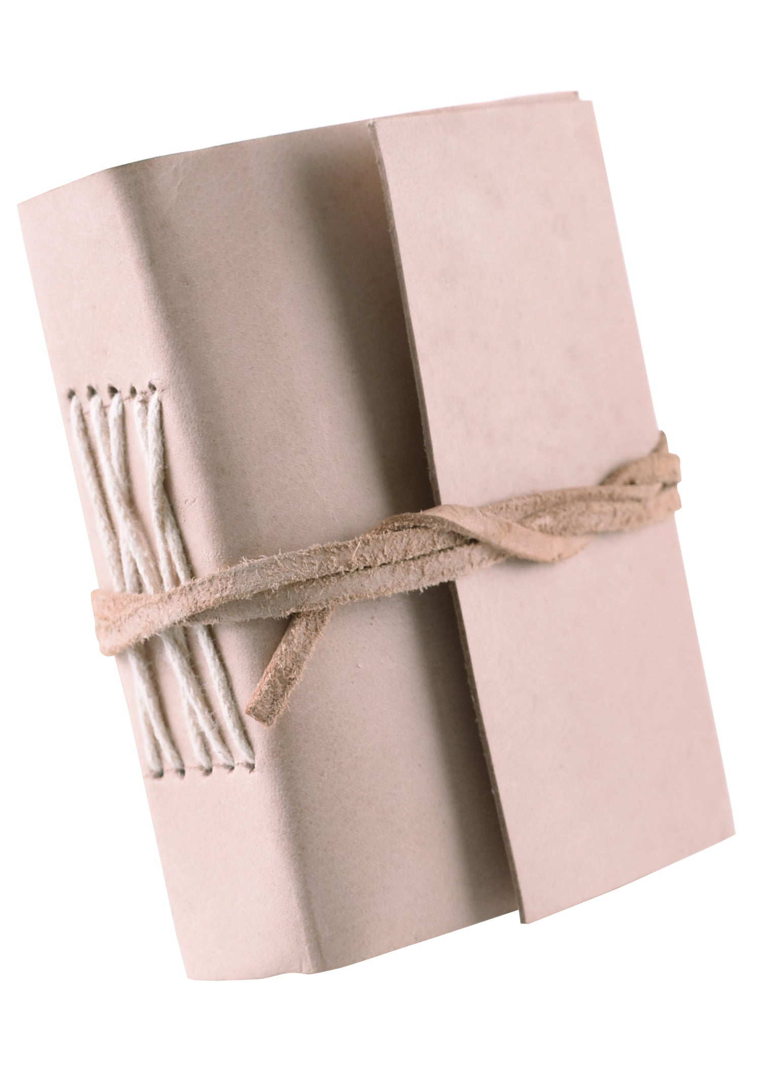Imagen única de: Libreta Pequeña Con Tapa De Piel, Color Natural, 200 Páginas