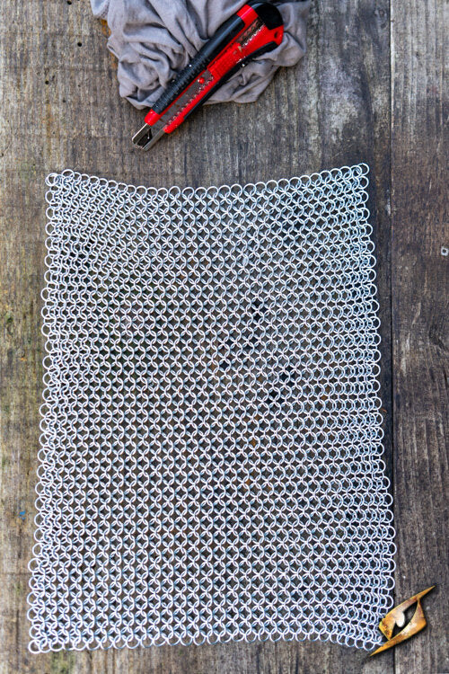Imagen única de: Hojas De Cota De Malla Para Bricolaje 9Mm