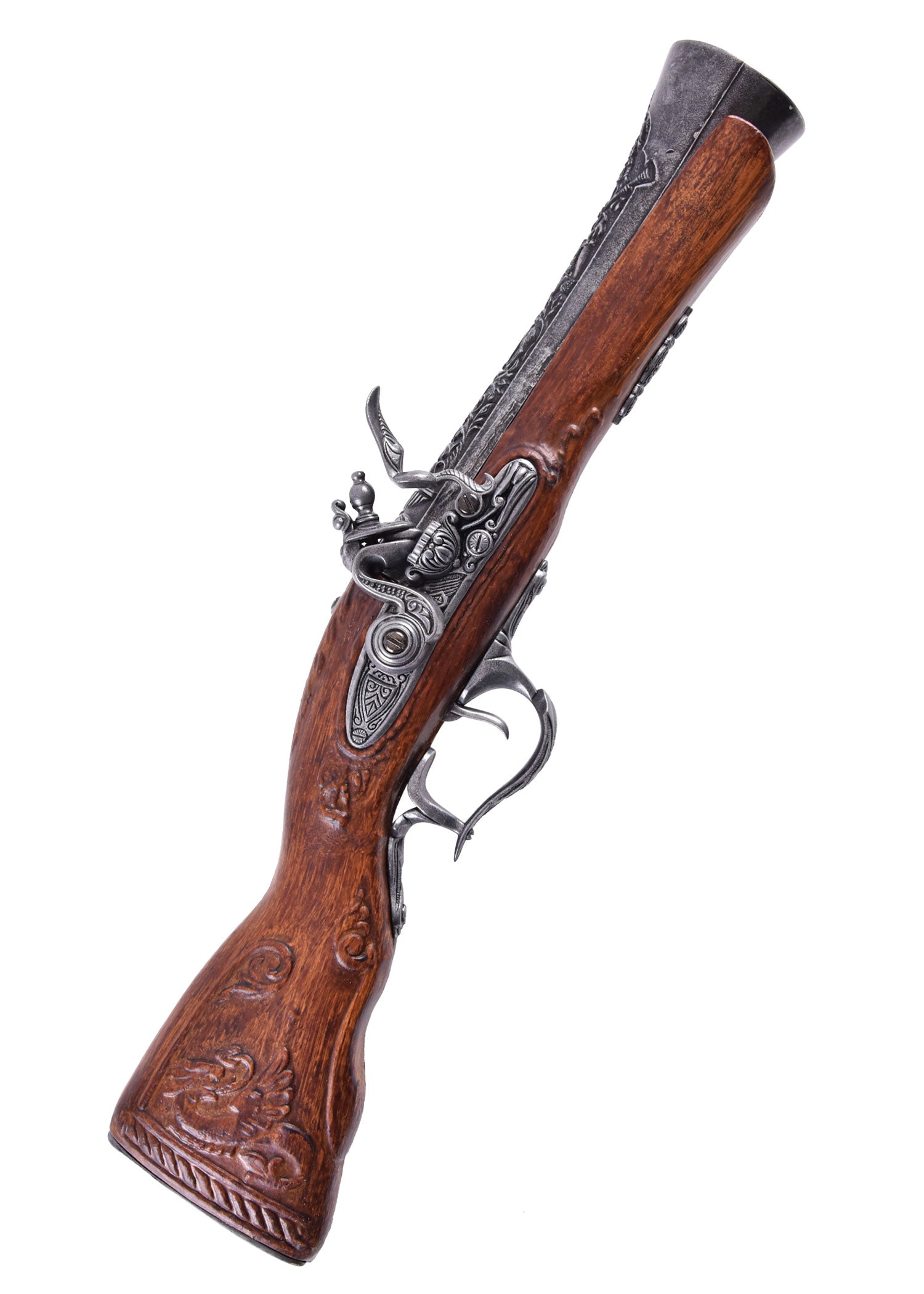 Imagen única de: Pistola De Chispa Trabuco, Siglo Xviii, Réplica, Varias Versiones