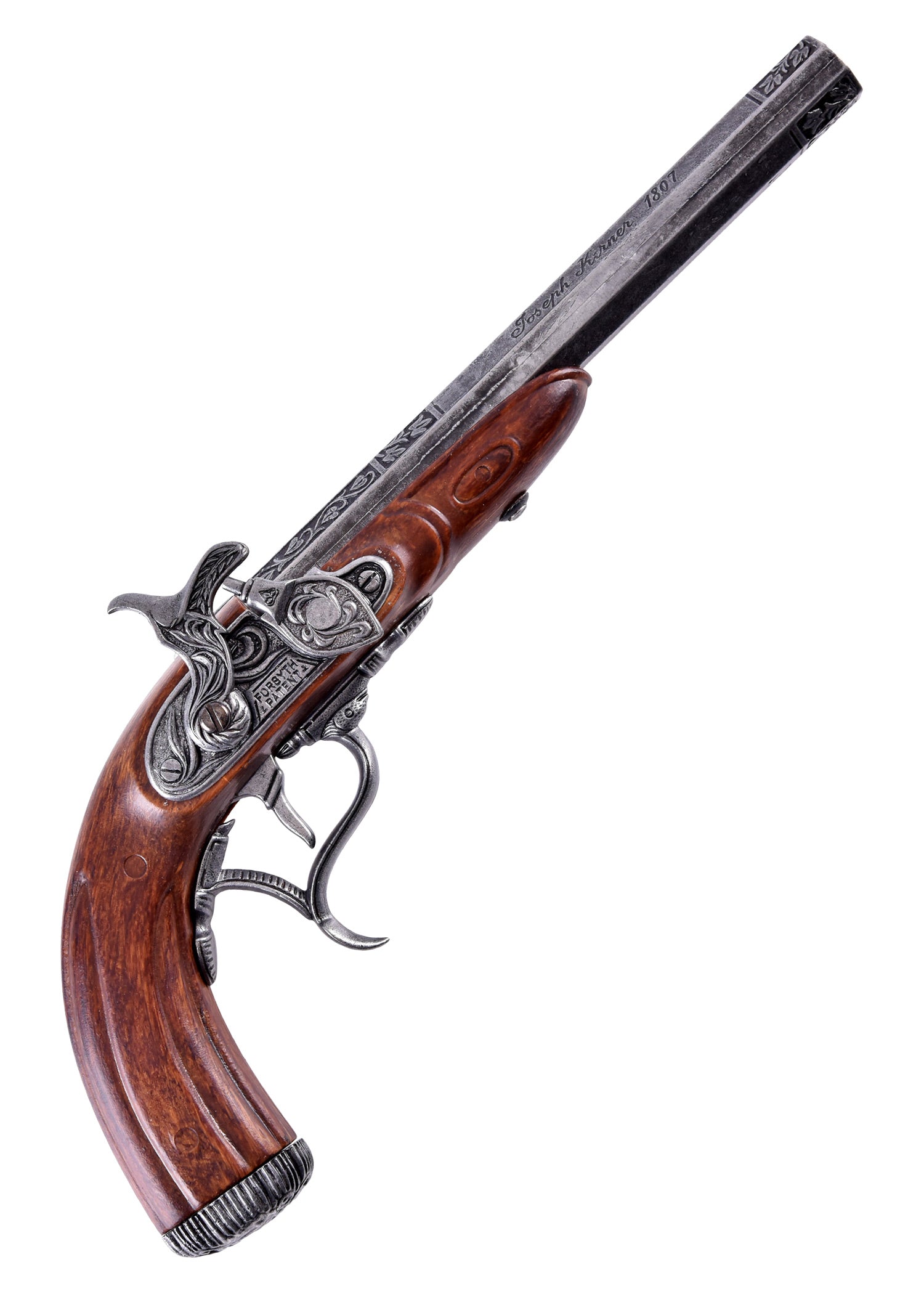 Imagen única de: Pistola De Percusión Joseph Kirner 1807, Réplica