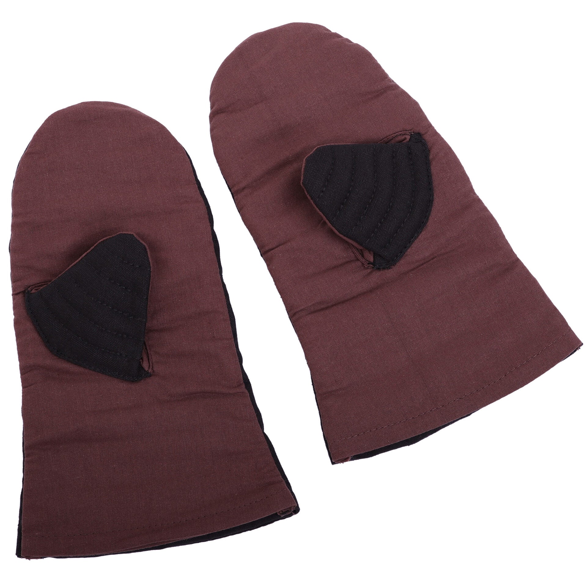 Imagen única de: Guantes Manopla Acolchada Protección Acolchada Lienzo Algodón Hecho a Mano