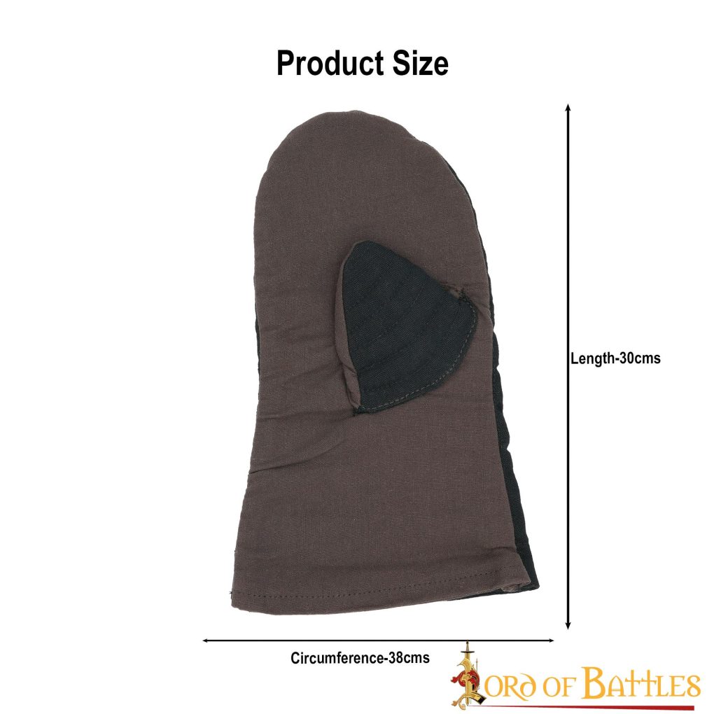 Imagen única de: Guantes Manopla Acolchada Protección Acolchada Lienzo Algodón Hecho a Mano