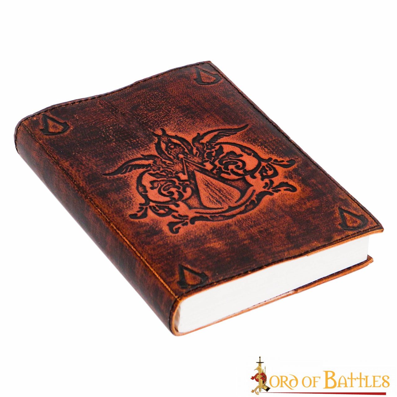 Imagen única de: Diario Artesanal Creed Of Assassin Diario de Piel Auténtica