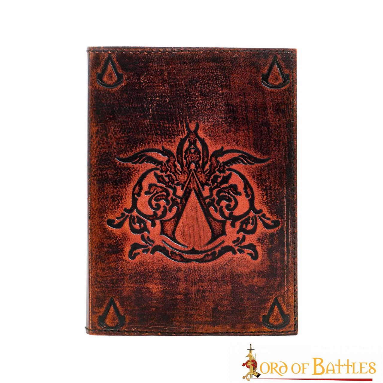 Imagen única de: Diario Artesanal Creed Of Assassin Diario de Piel Auténtica