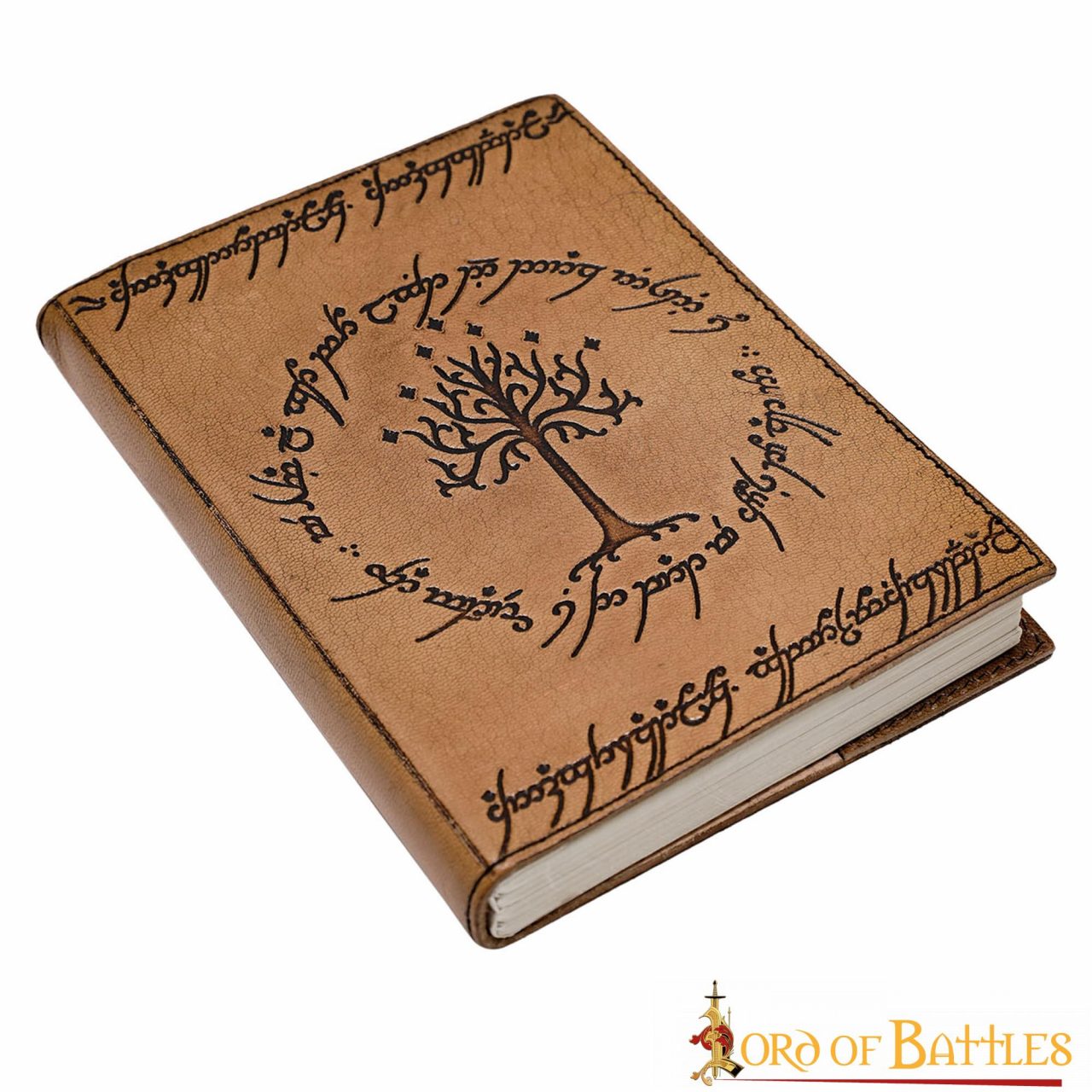 Imagen única de: Diario de Piel Árbol de Gondor Diario de Piel Auténtica