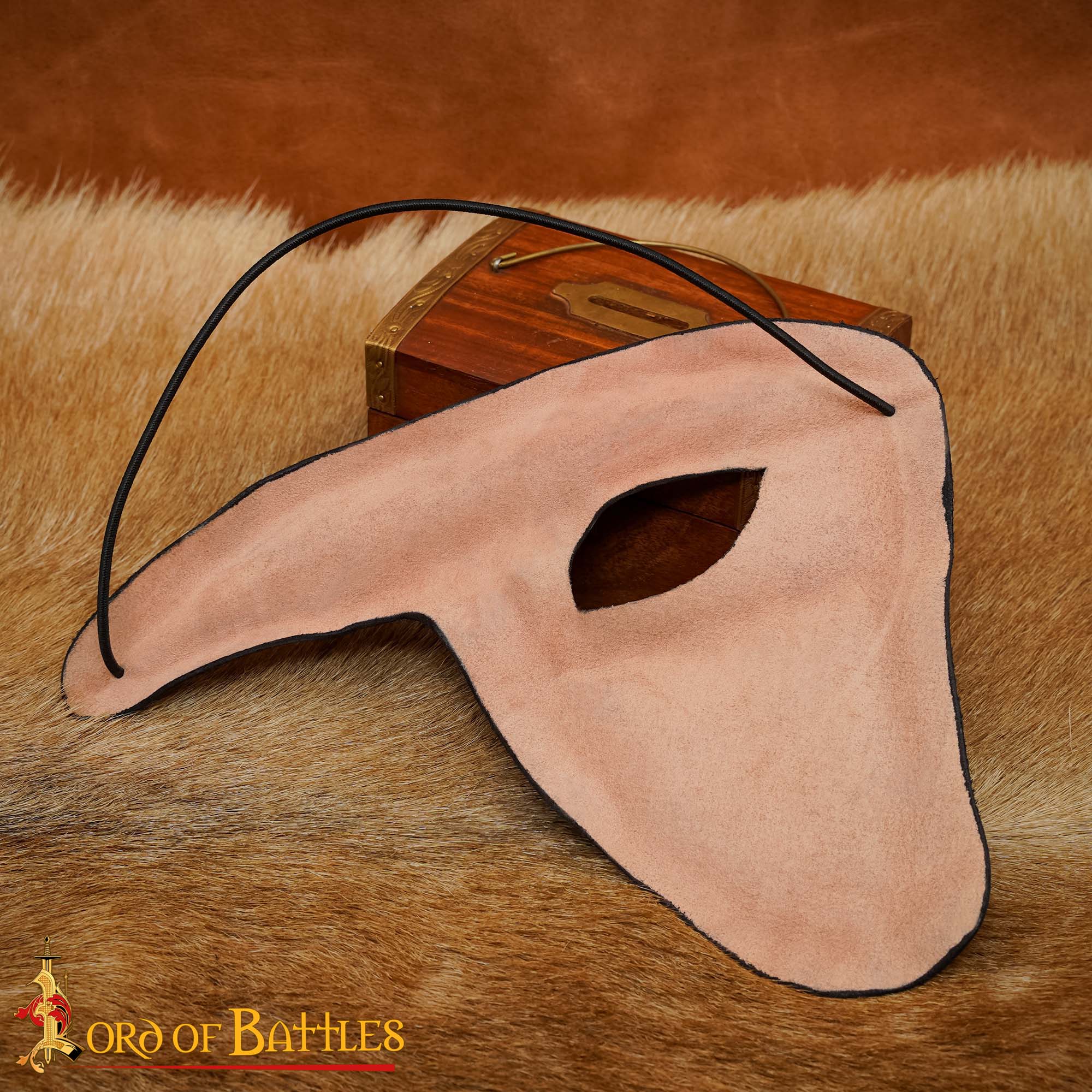 Imagen única de: Parche / Máscara de Cuero de Villano de Ópera Fantástica
