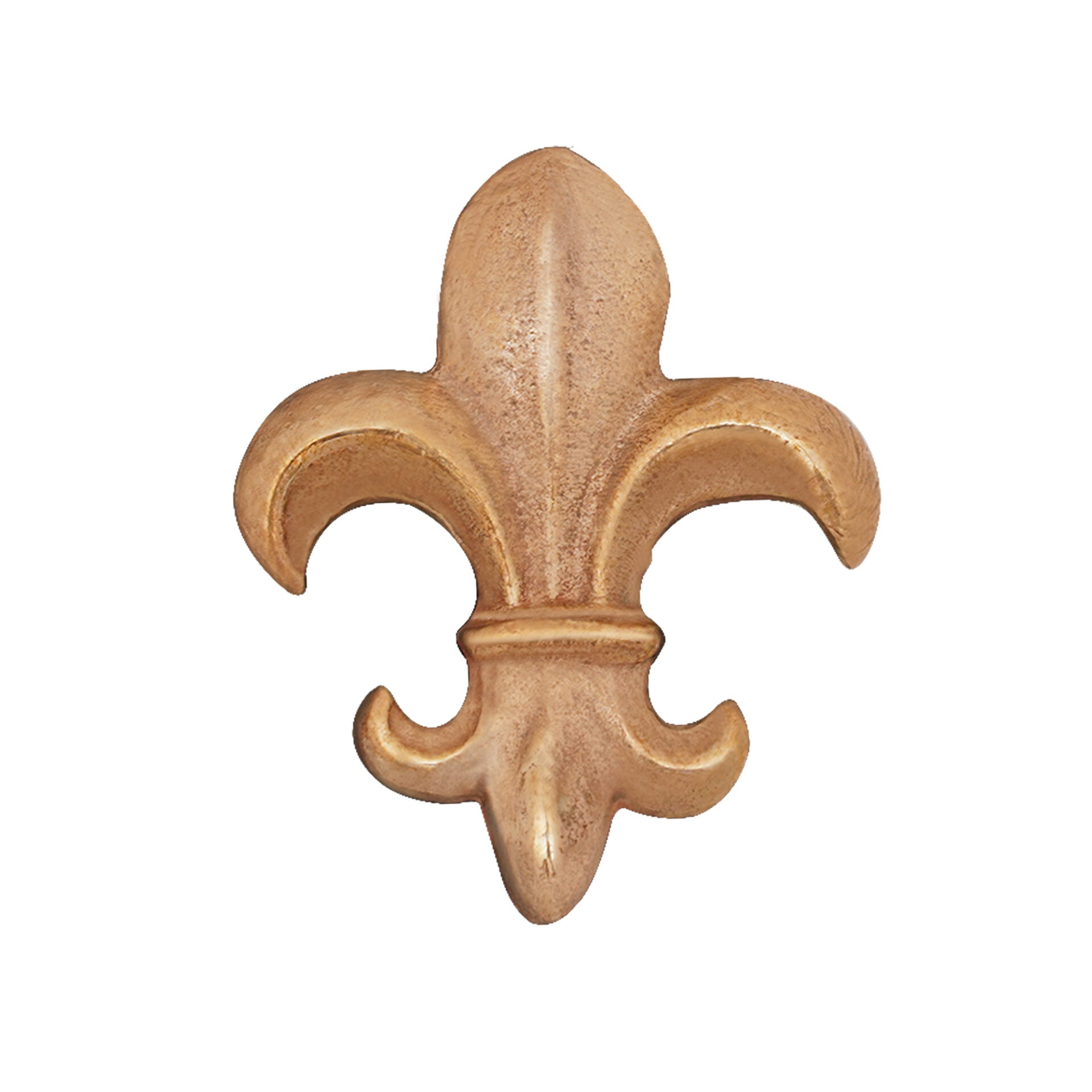 Imagen única de: Broche para Cinturón Flor de Lis de Bronce Fundido a la Cera Perdida