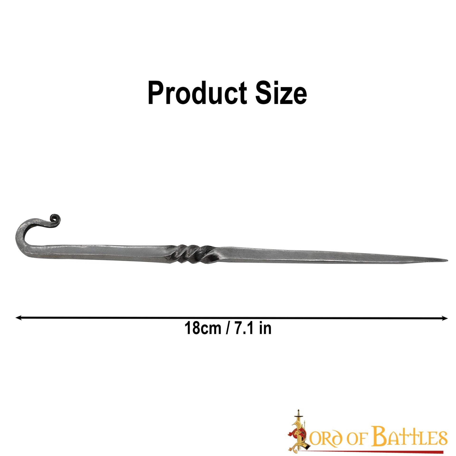 Vikingo Pico para Comer - Utensilio Medieval de Acero Inoxidable para Fiestas, Camping - Imagen 9