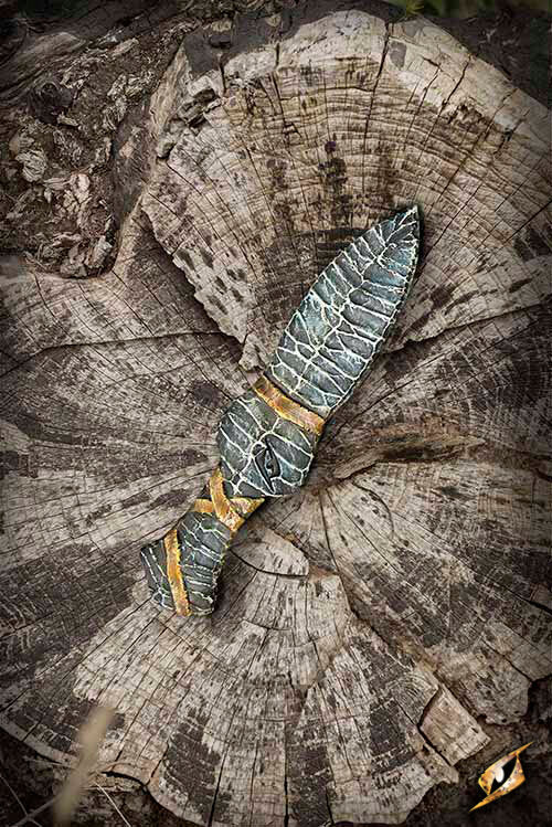 Imagen única de: Cuchillo De Piedra - 19 Cm