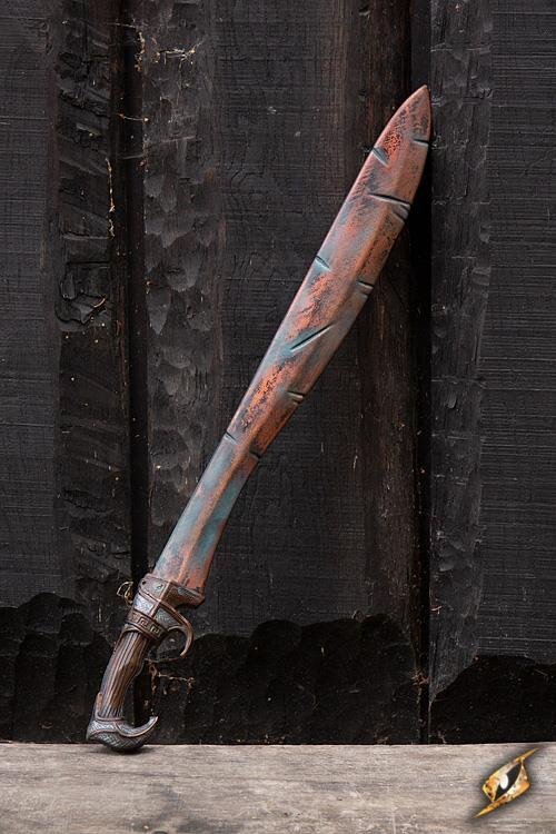 Imagen única de: Falcata Desgastada Por La Batalla