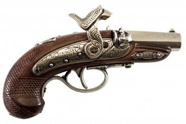 Imagen única de: Pistola Deringer Filadelfia De Percusión, Usa 1862 Réplica No Funcional 6315