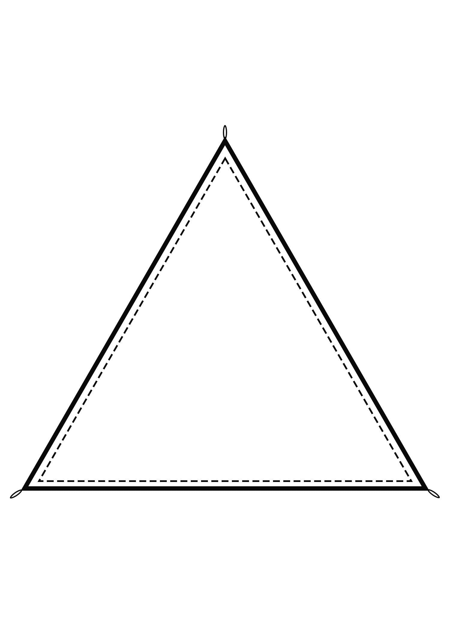 Imagen única de: Toldo/lona De Almacenamiento Triangular Con Trabillas, 250 G/m², Color Natural