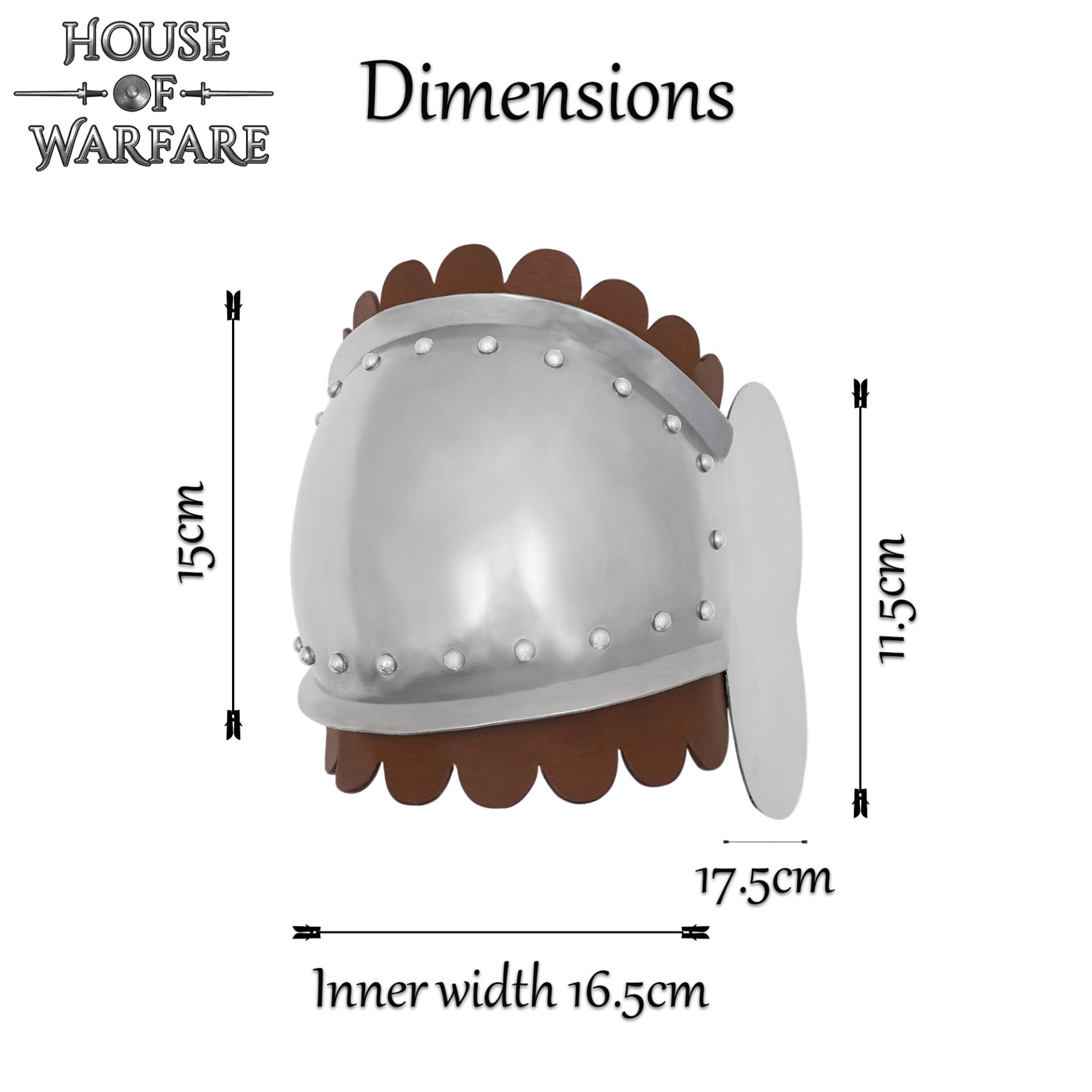 Imagen única de: Juego de Rodilleras Medievales de Acero Dulce