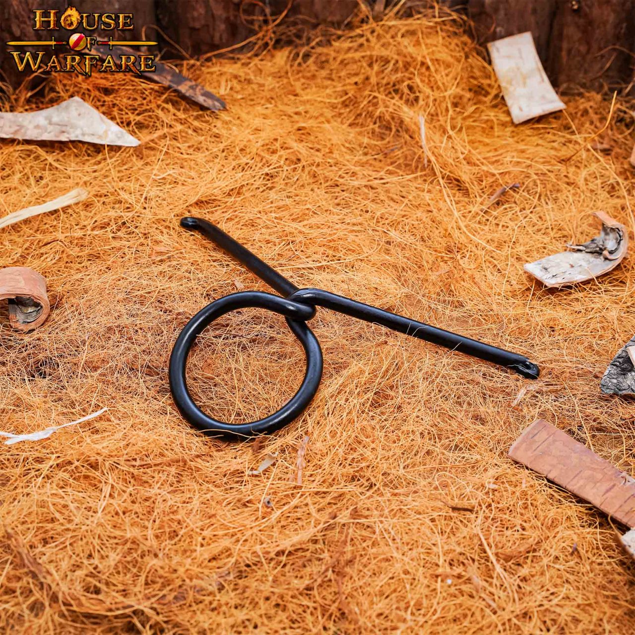 Soporte para Cuerno de Hierro Forjado a Mano - Expositor Medieval para Fiestas Vikingas y Medievales - Imagen 21