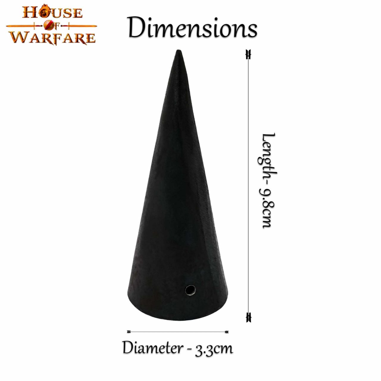 Punta de Lanza Forjada a Mano - Virola Romana para Cañas de Madera - Imagen 24