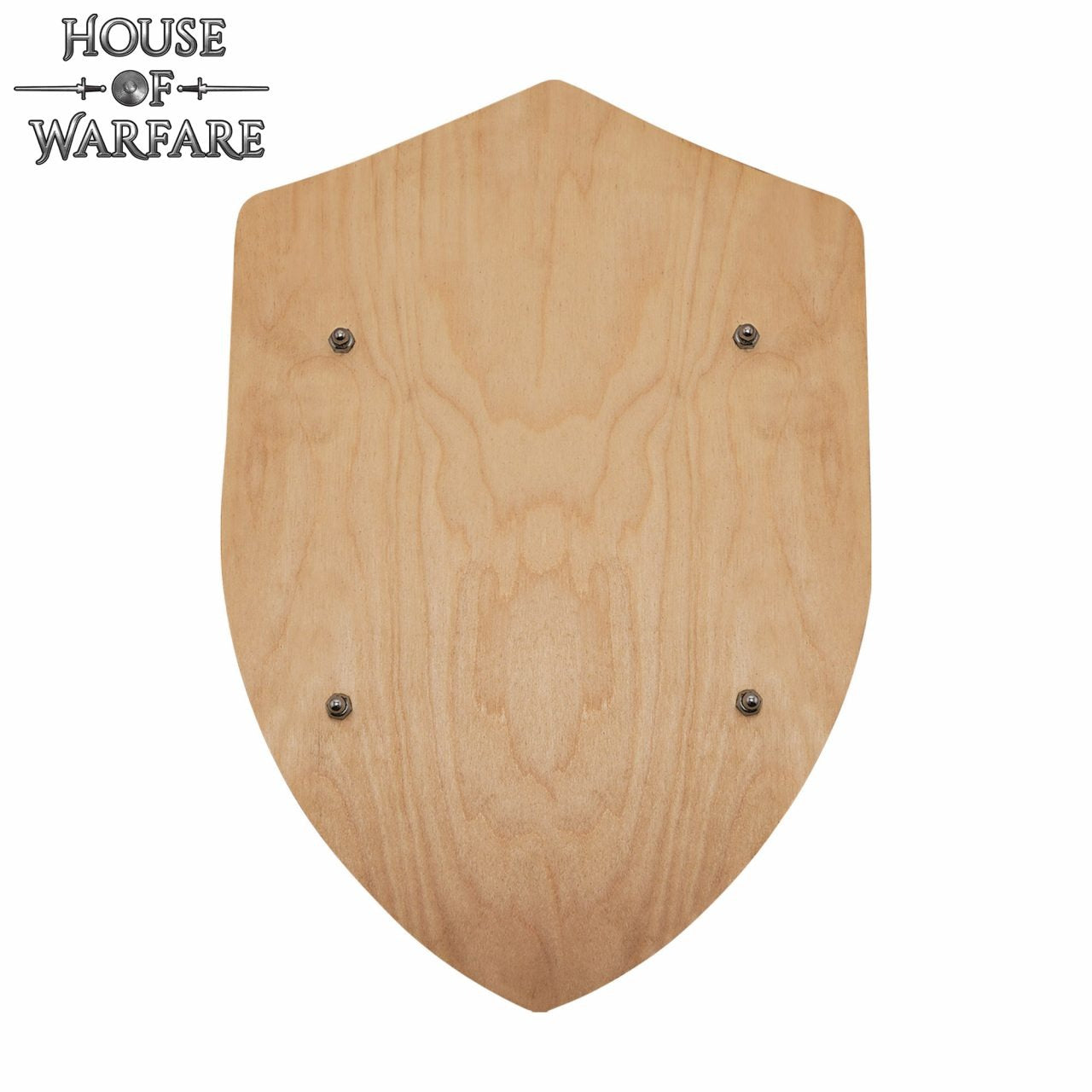 Pequeño Escudo de Madera para Niños | Escudo de Cometa de Madera Maciza con Correas de Cuero | Personalizable para Larp, Disfraces y Juego - Imagen 2