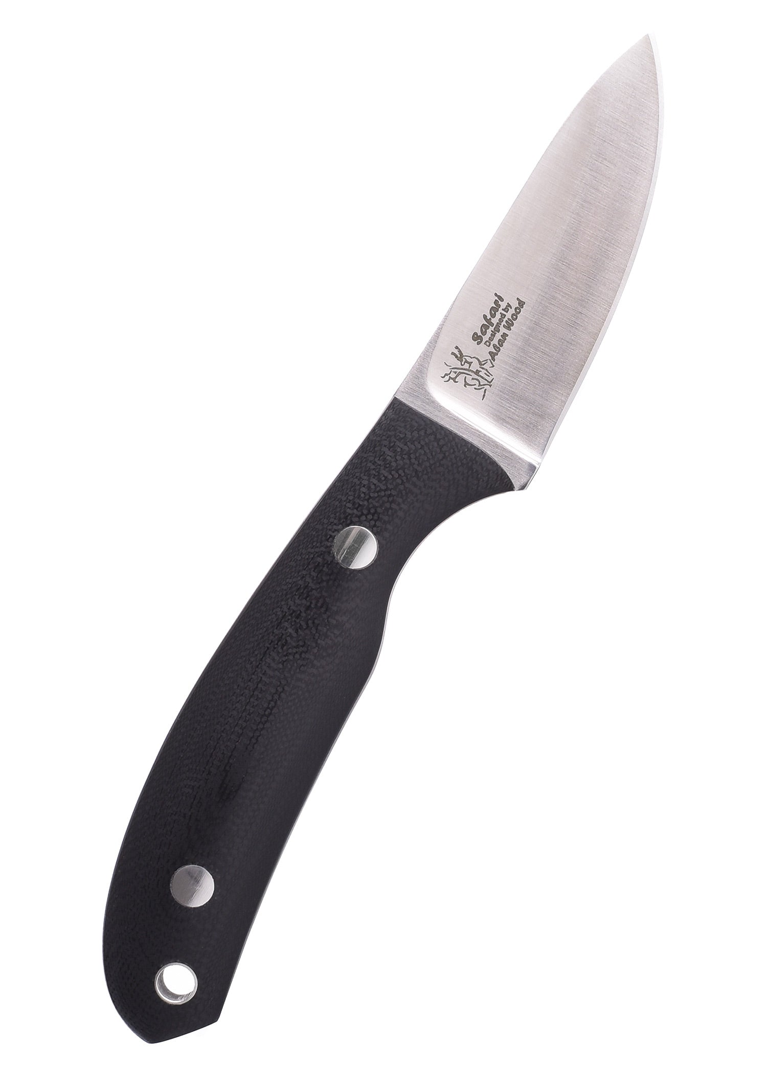 Imagen 2 - Cuchillo Fijo Safari, Negro G10, Casström