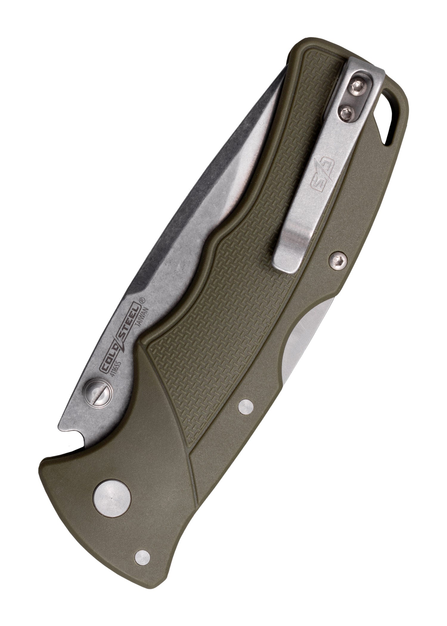 Imagen única de: Navaja De Bolsillo Veredicto, Punta De Lanza, 4116Ss, Mango Od Verde
