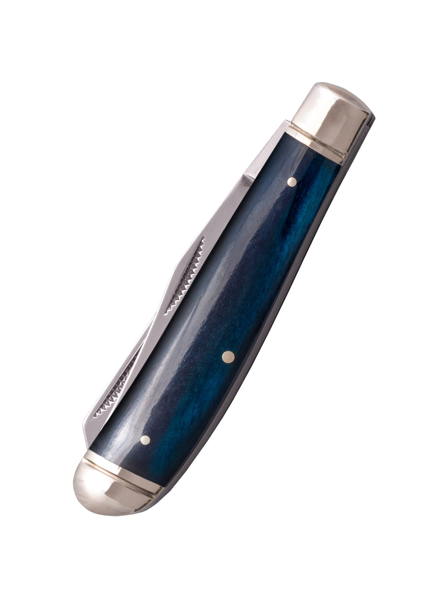 Imagen única de: Navaja Mini Trapper, Mango De Hueso Azul, Cold Steel