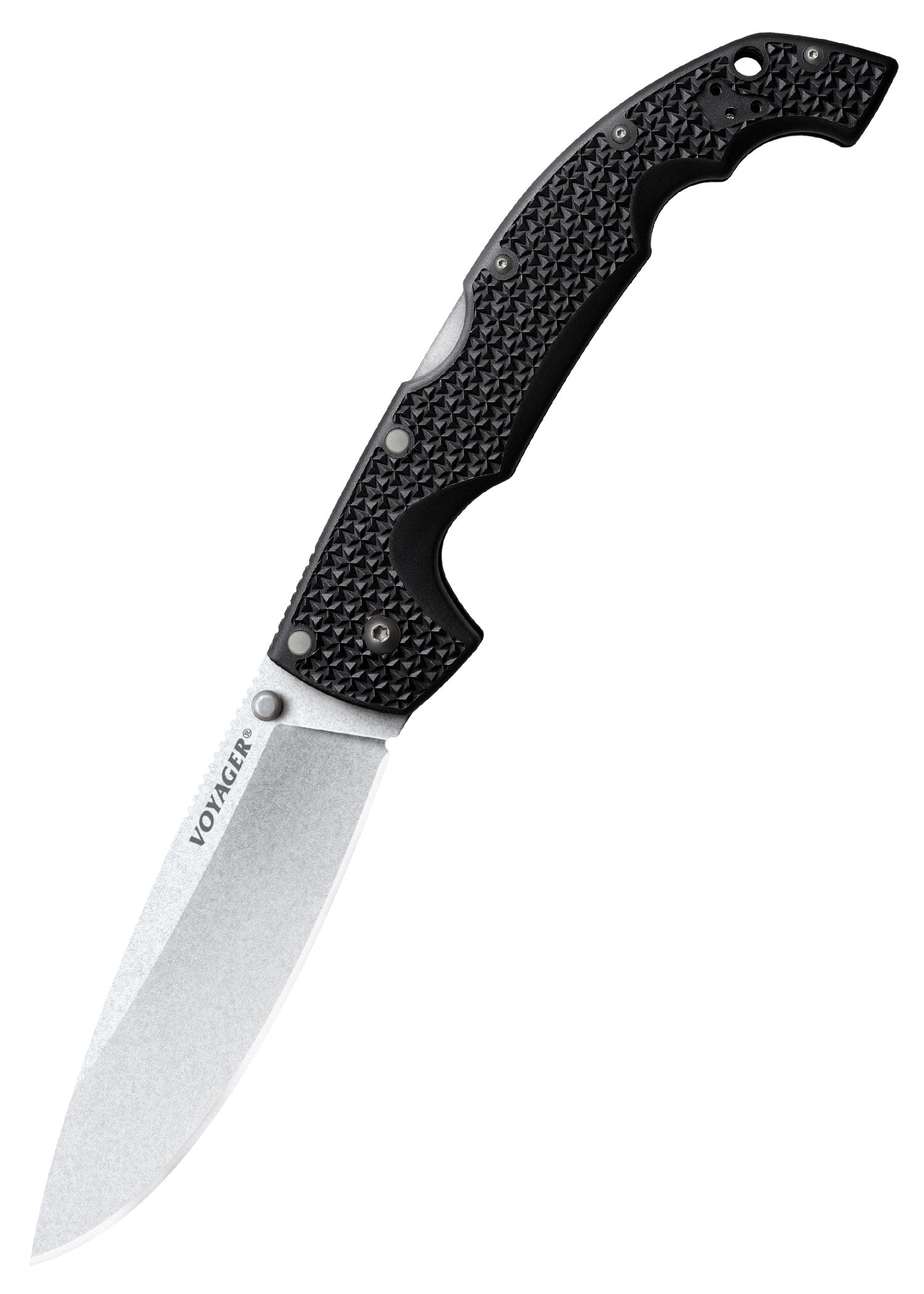Imagen única de: Navaja De Bolsillo Voyager Drop Point Xl, Filo Liso, Aus 10A