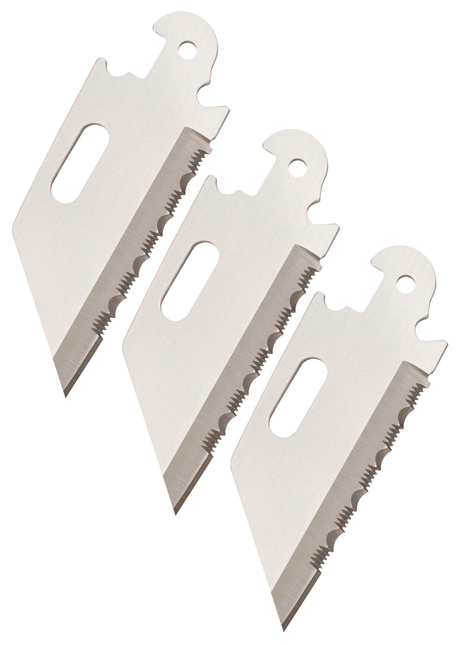 Imagen única de: Cuchillas De Repuesto Click-n-cut, Estándar, Dentadas, Paquete De 3