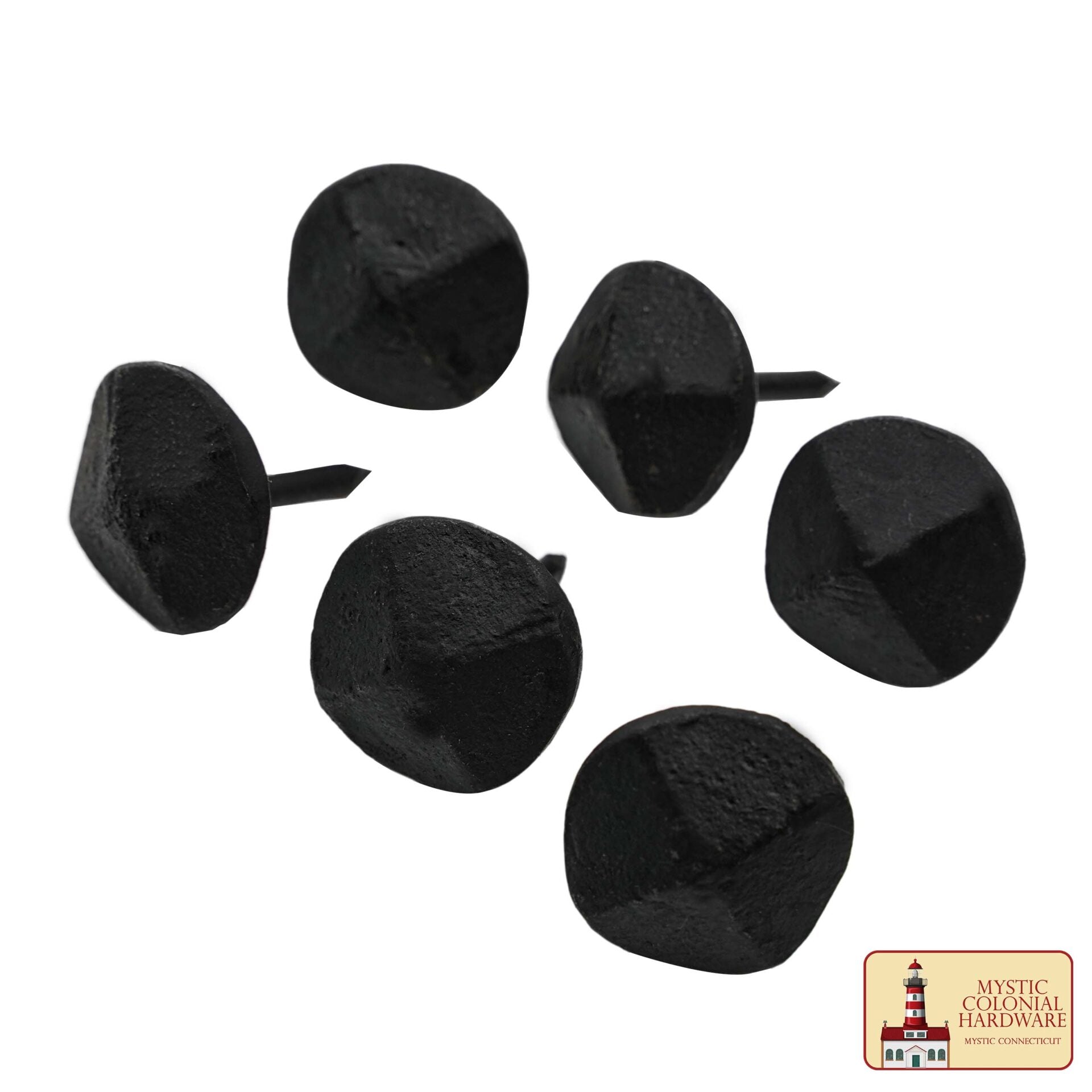 Imagen única de: Clavos Clavos Decorativos de Hierro, Forjados a Mano, Acabado Ennegrecido Al Aceite Natural