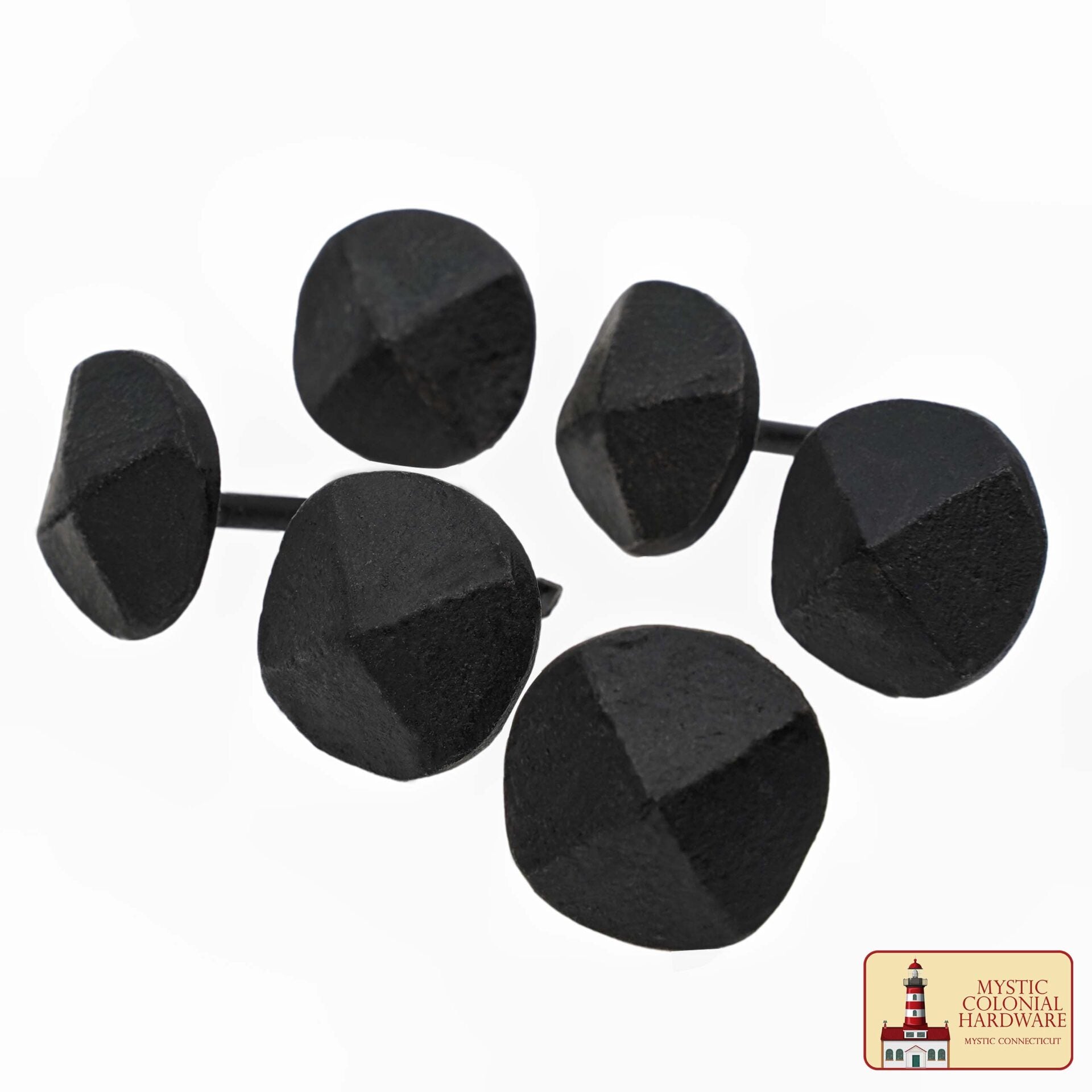 Imagen única de: Clavos Clavos Decorativos de Hierro, Forjados a Mano, Acabado Ennegrecido Al Aceite Natural