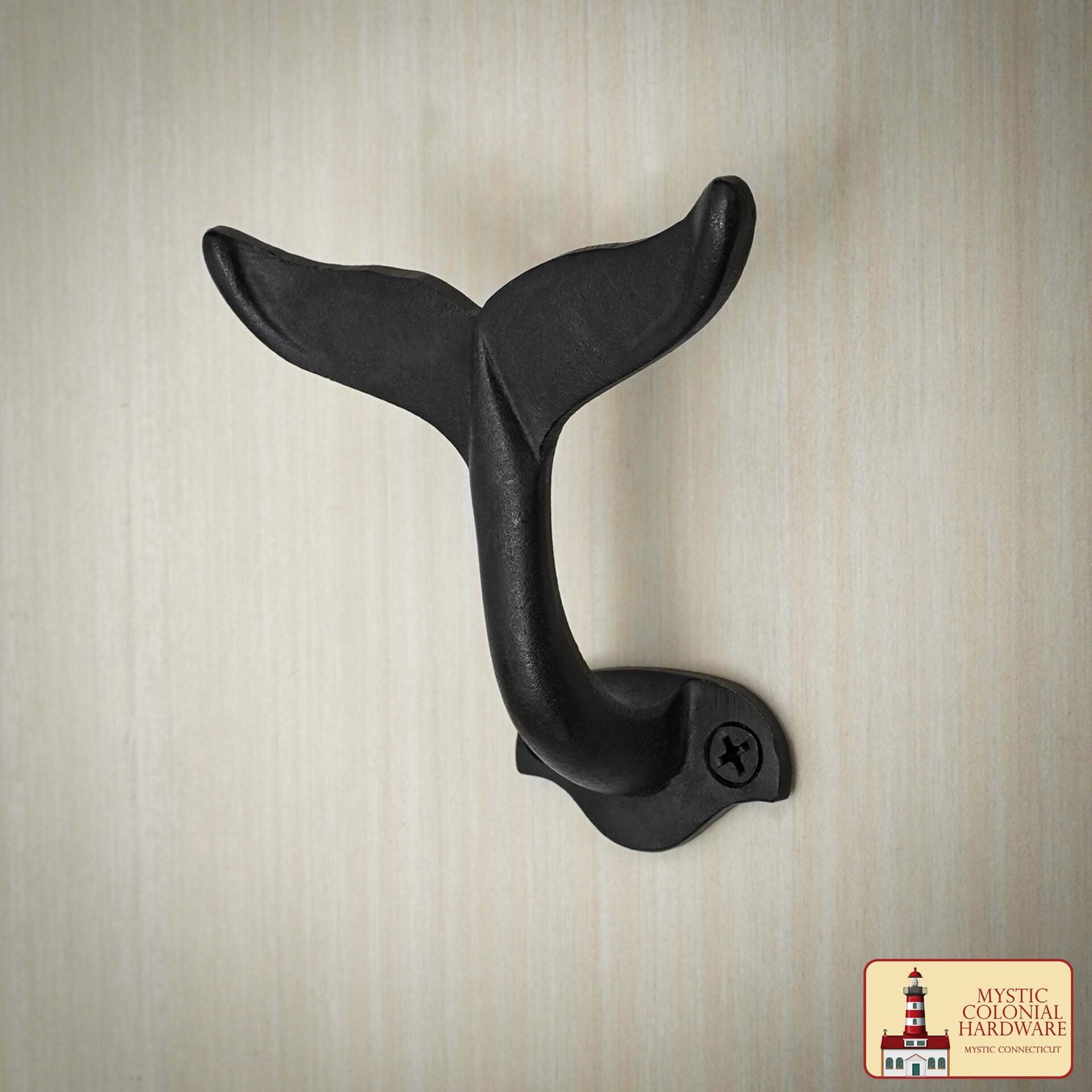 Imagen única de: Ganchos de Pared Rústicos de Hierro Fundido, Ganchos Utilitarios Retro Resistentes para Colgar Abrigos, Bolsos, Toallas, Batas, Sombreros y Más, Acabado: Ennegrecido con Aceite