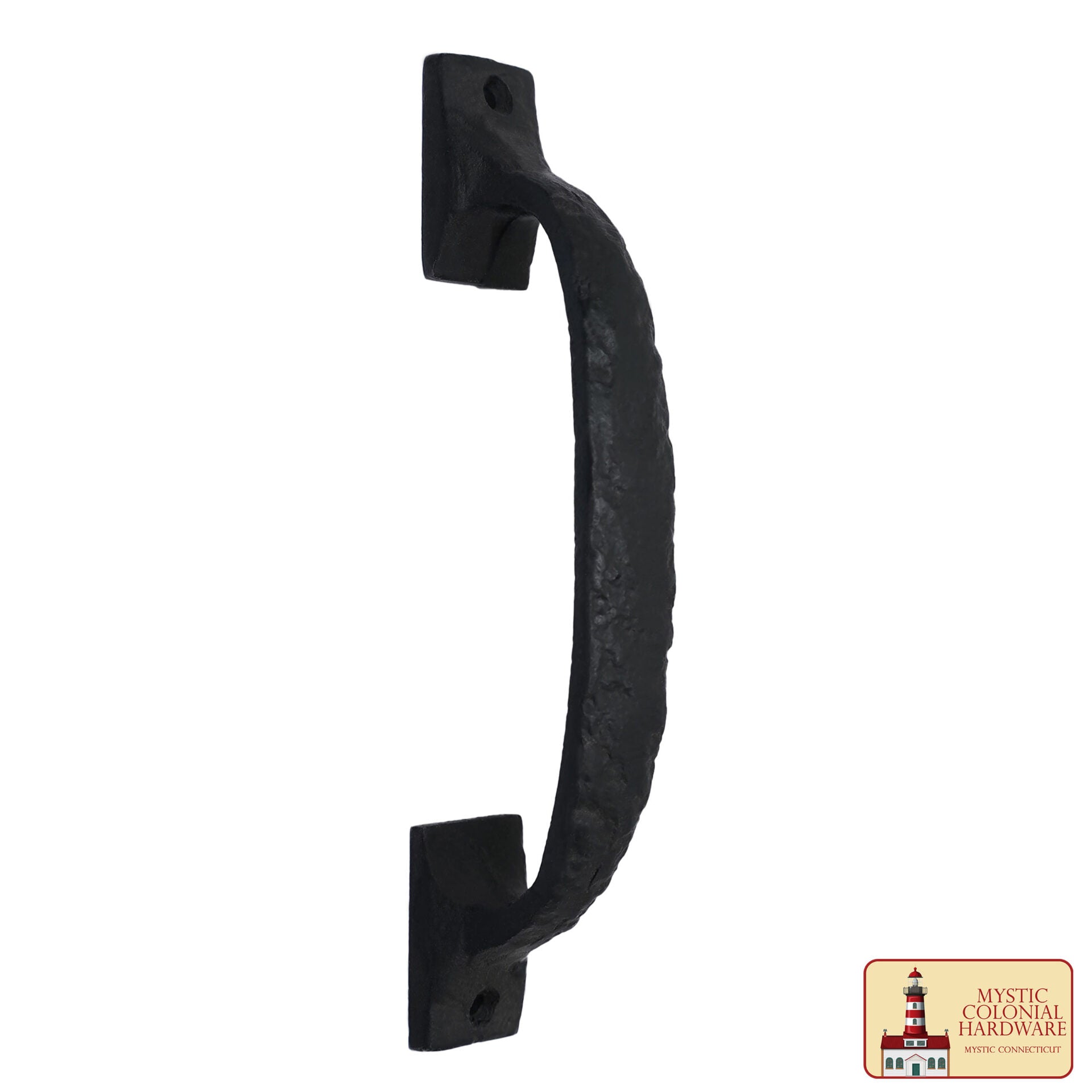 Imagen única de: Tirador de Puerta de Castillo de Estilo Medieval: Hierro Macizo Forjado a Mano