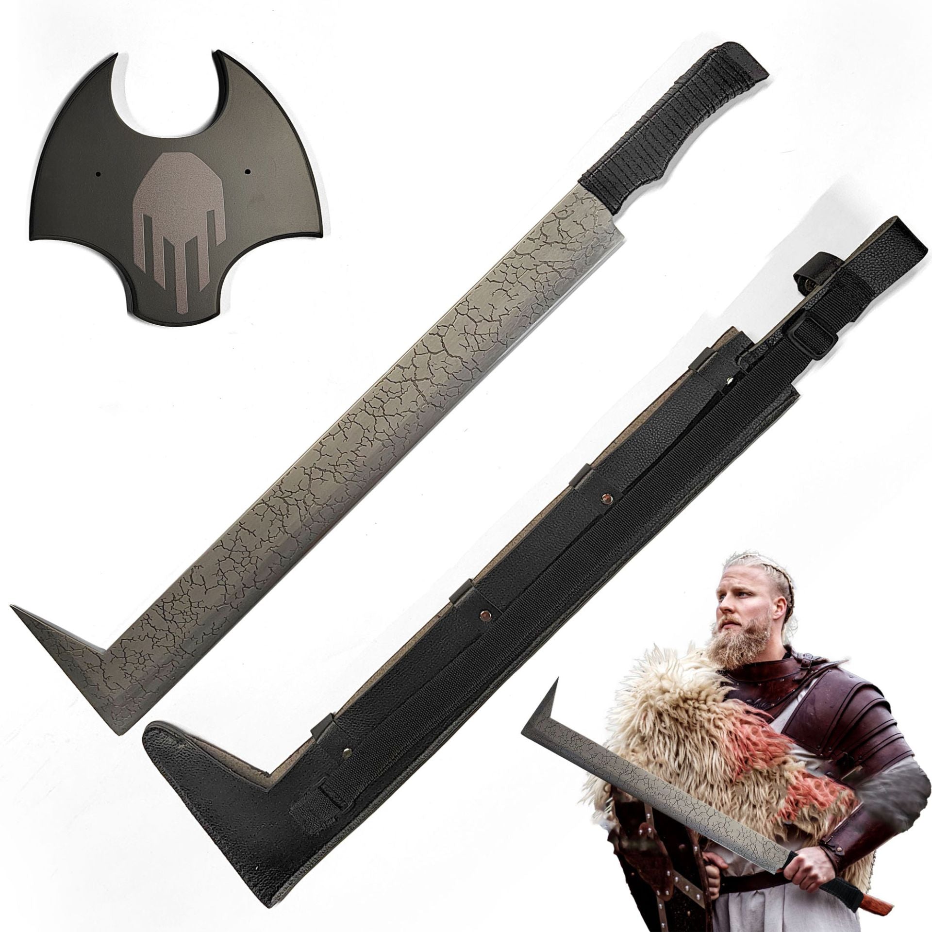 Imagen de Espada cimitarra Uruk Hai El señor de los anillos 42500 parte de nuestra colección en Tienda Medieval, sitio oficial.