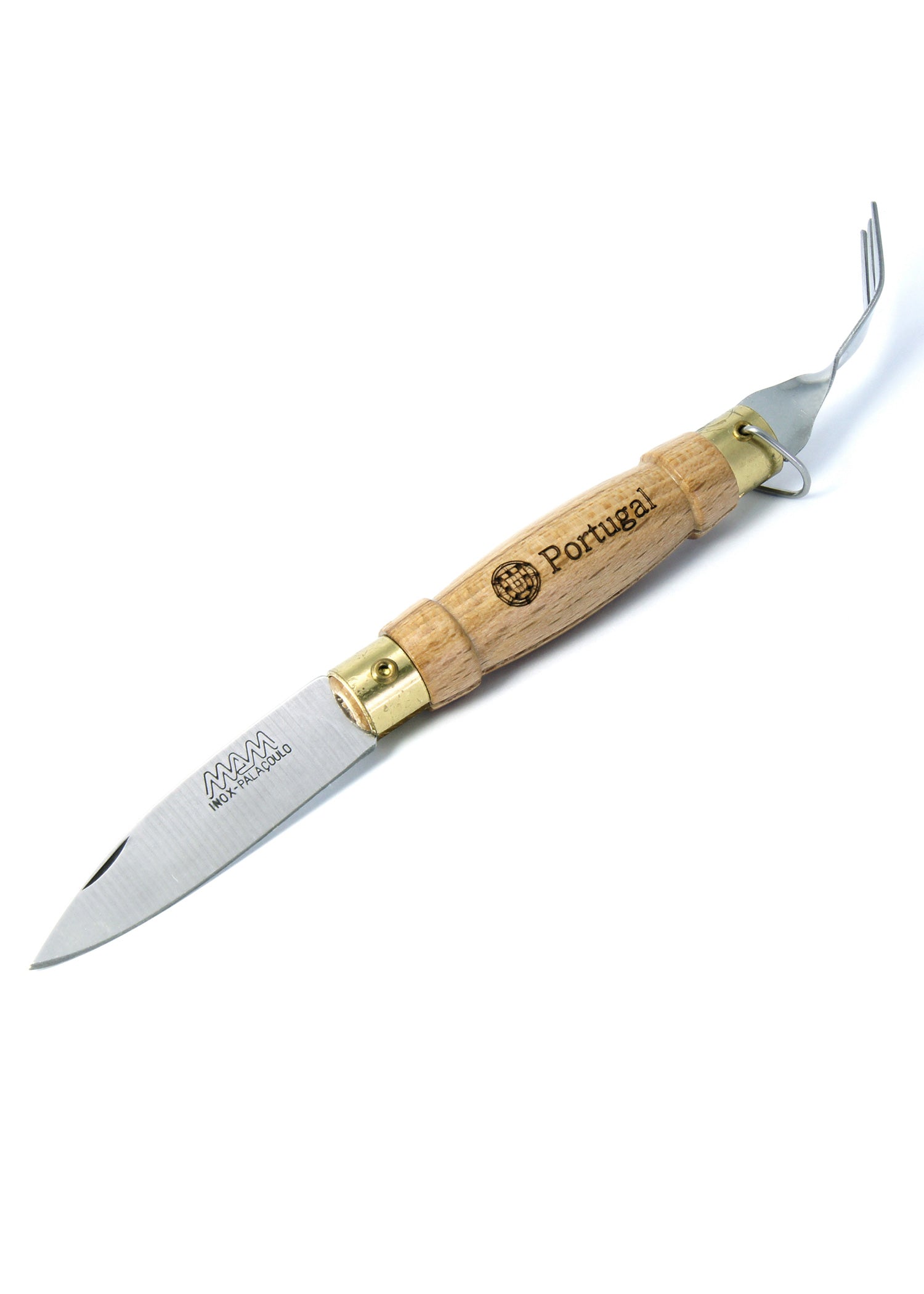 Imagen única de: Navaja De Bolsillo Con Tenedor Y Llavero.