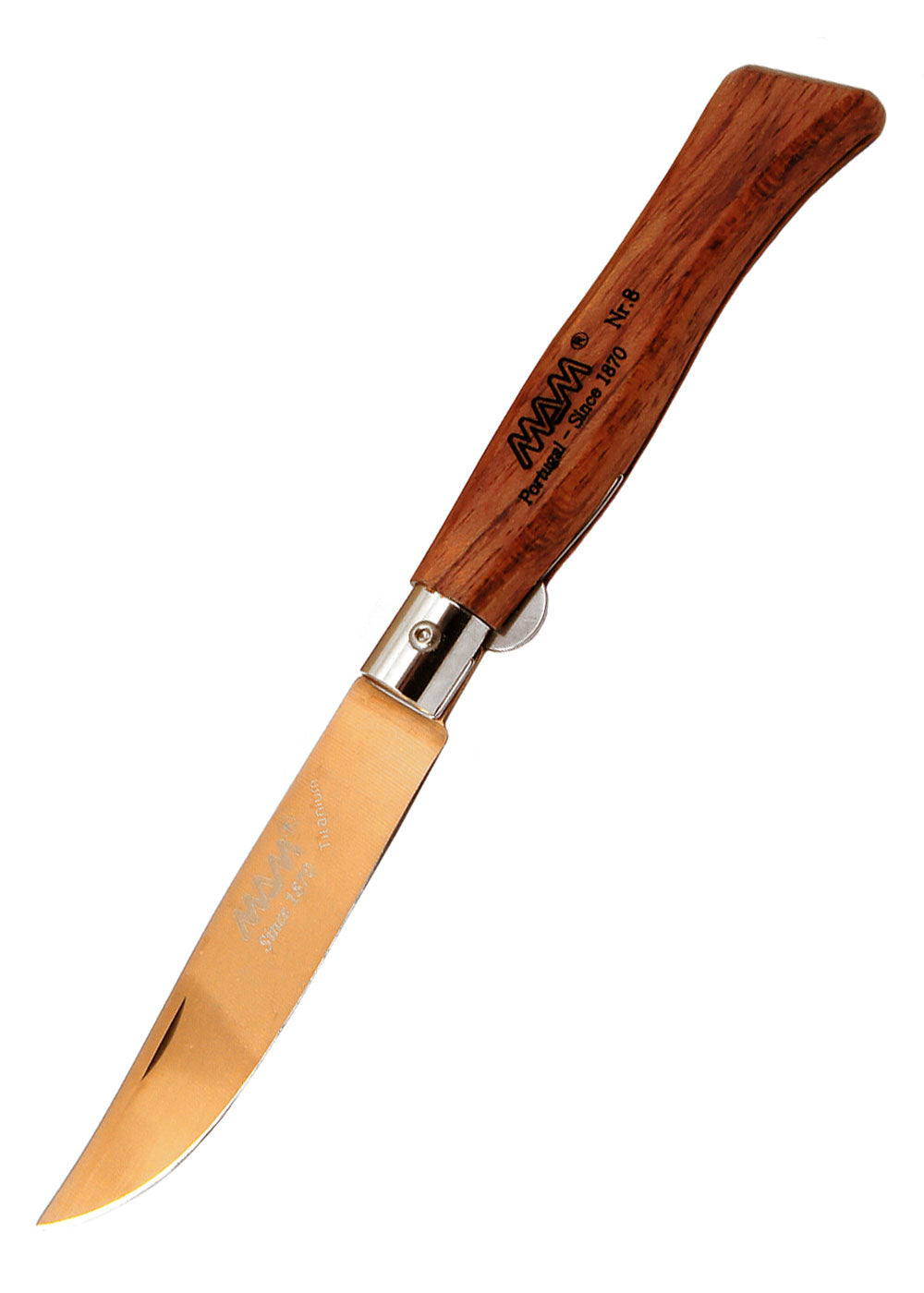 Imagen única de: Navaja Douro Con Hoja De Titanio Bronce