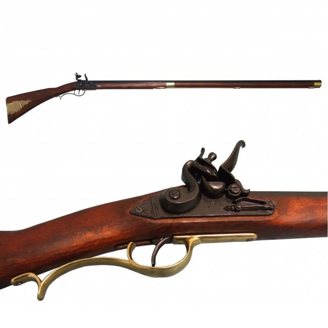 Imagen única de: Fusil Rifle De Chispa Kentucky Réplica No Funcional 1137