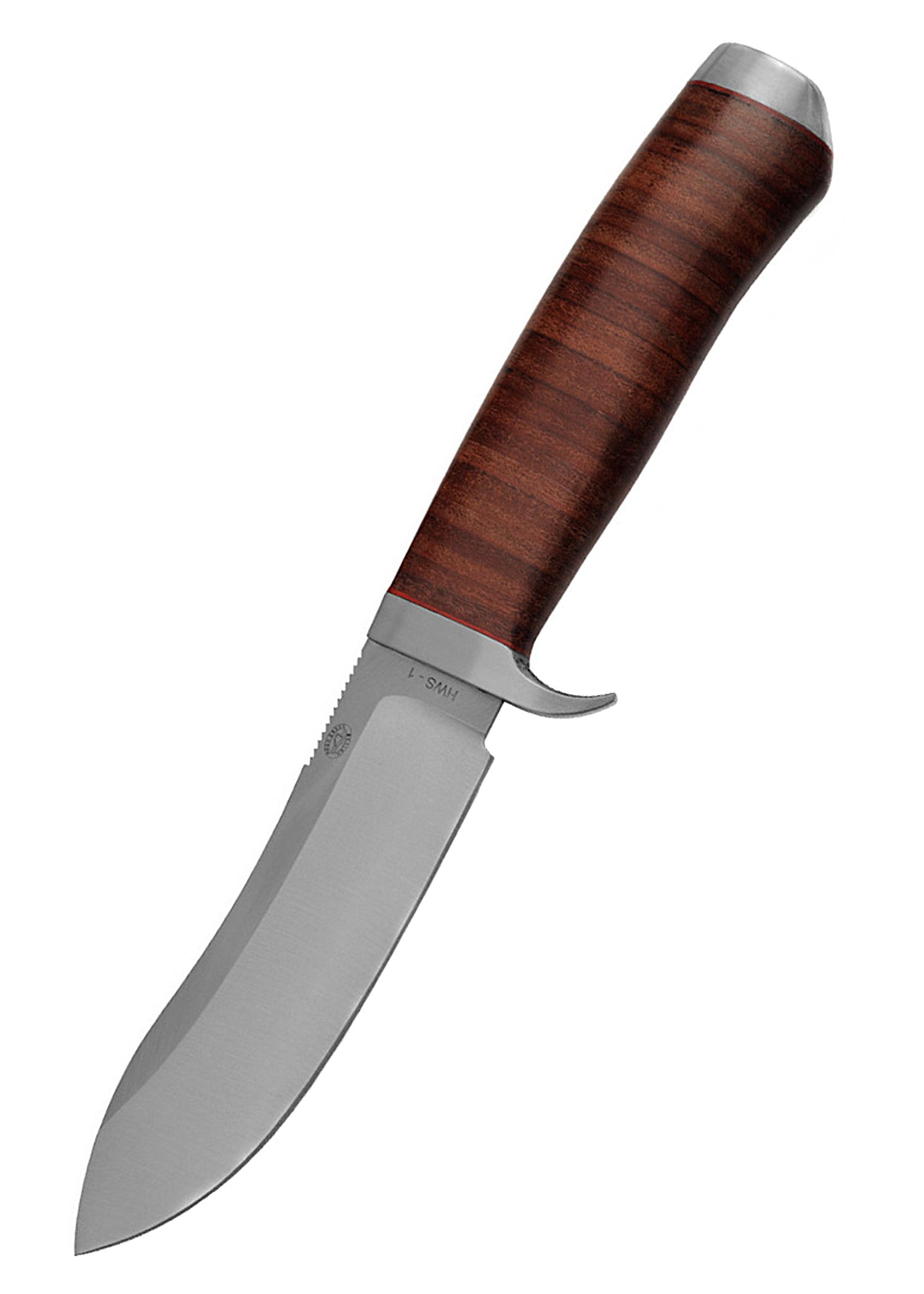 Imagen única de: Cuchillo Kudu Con Hoja Nessmuk Y Mango Laminar De Cuero