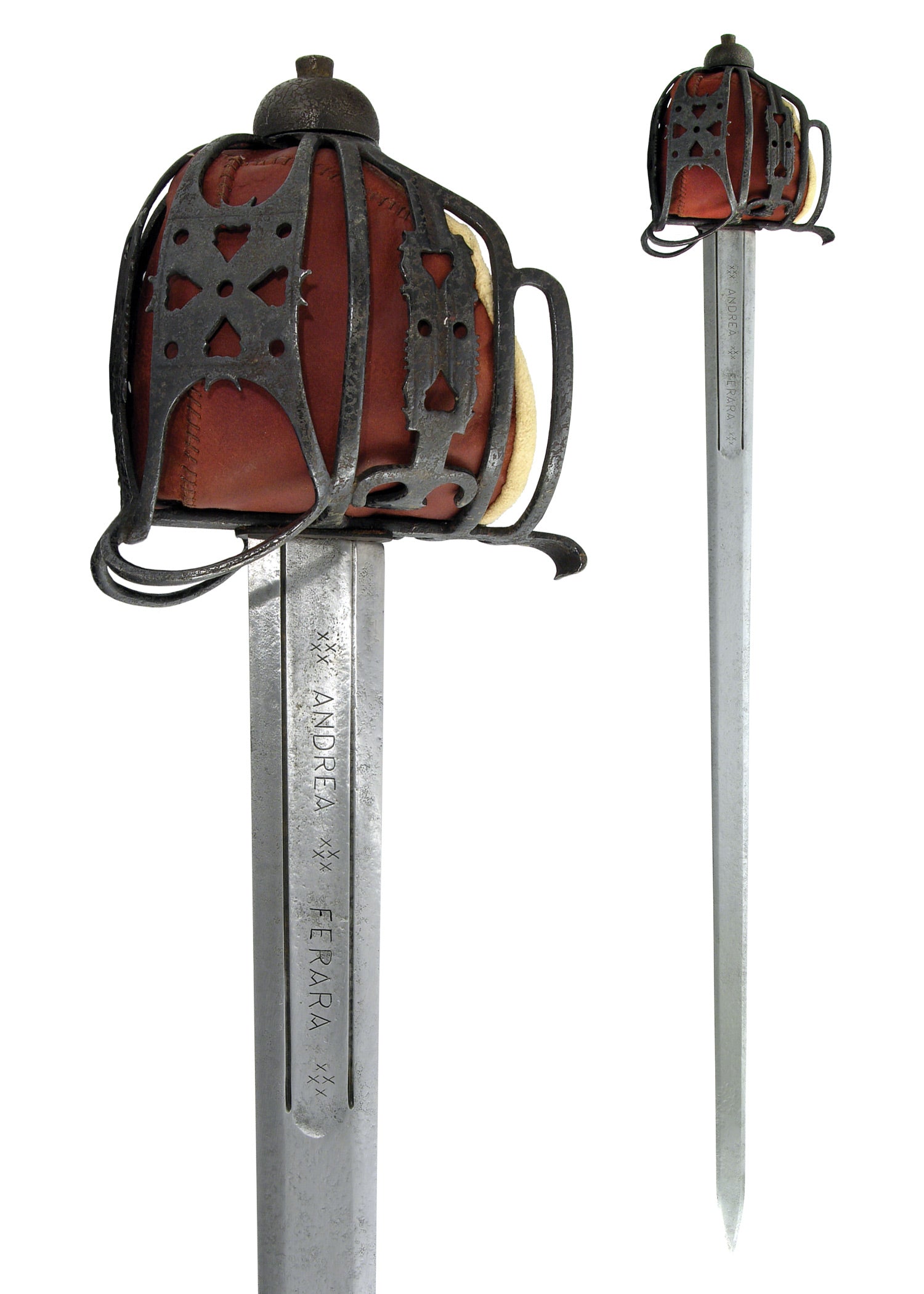 Imagen única de: Espada Escocesa Con Empuñadura De Cesta, Versión Antigua, Afilada