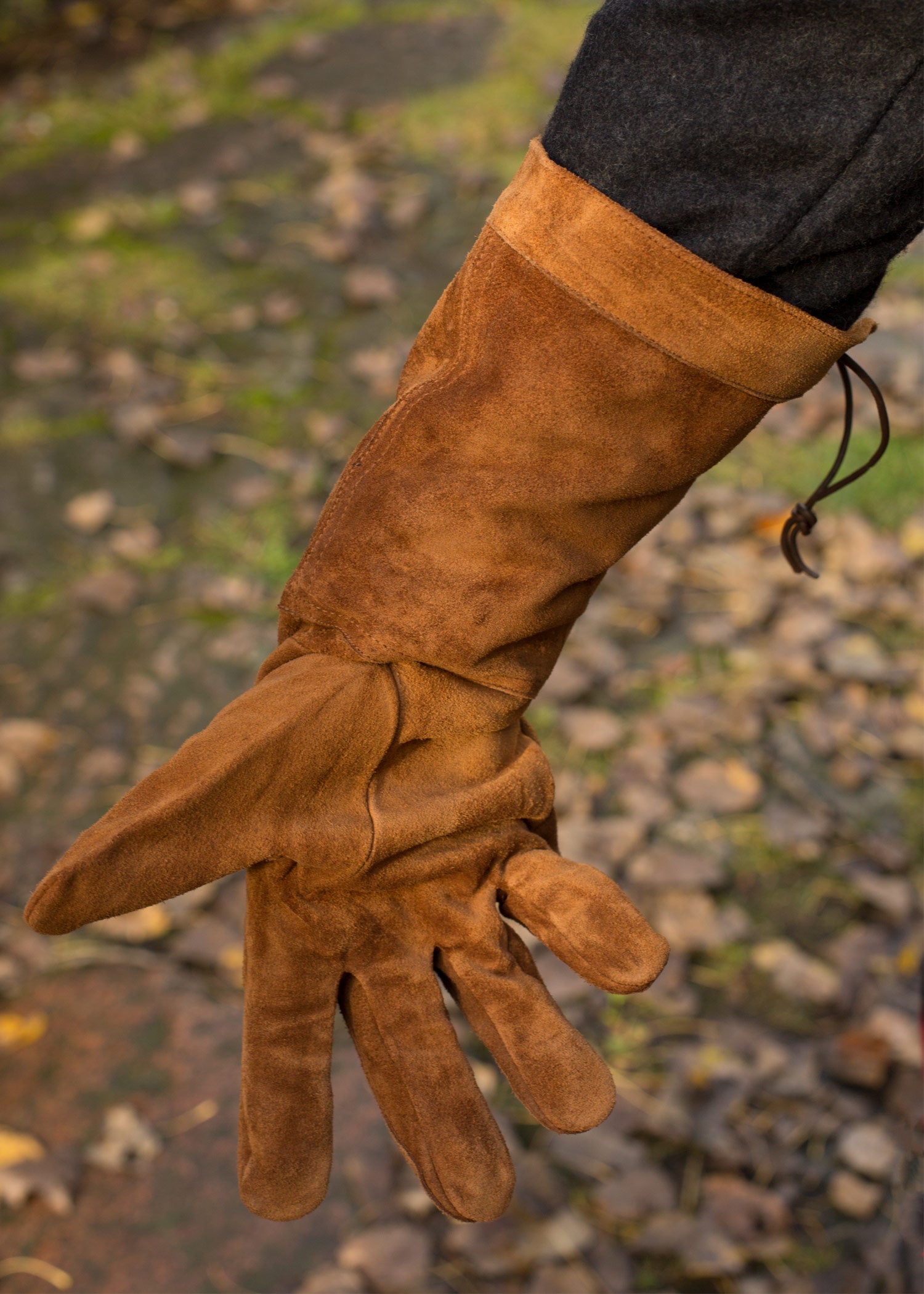 Imagen 1 - Guantes De Ante, Marrón