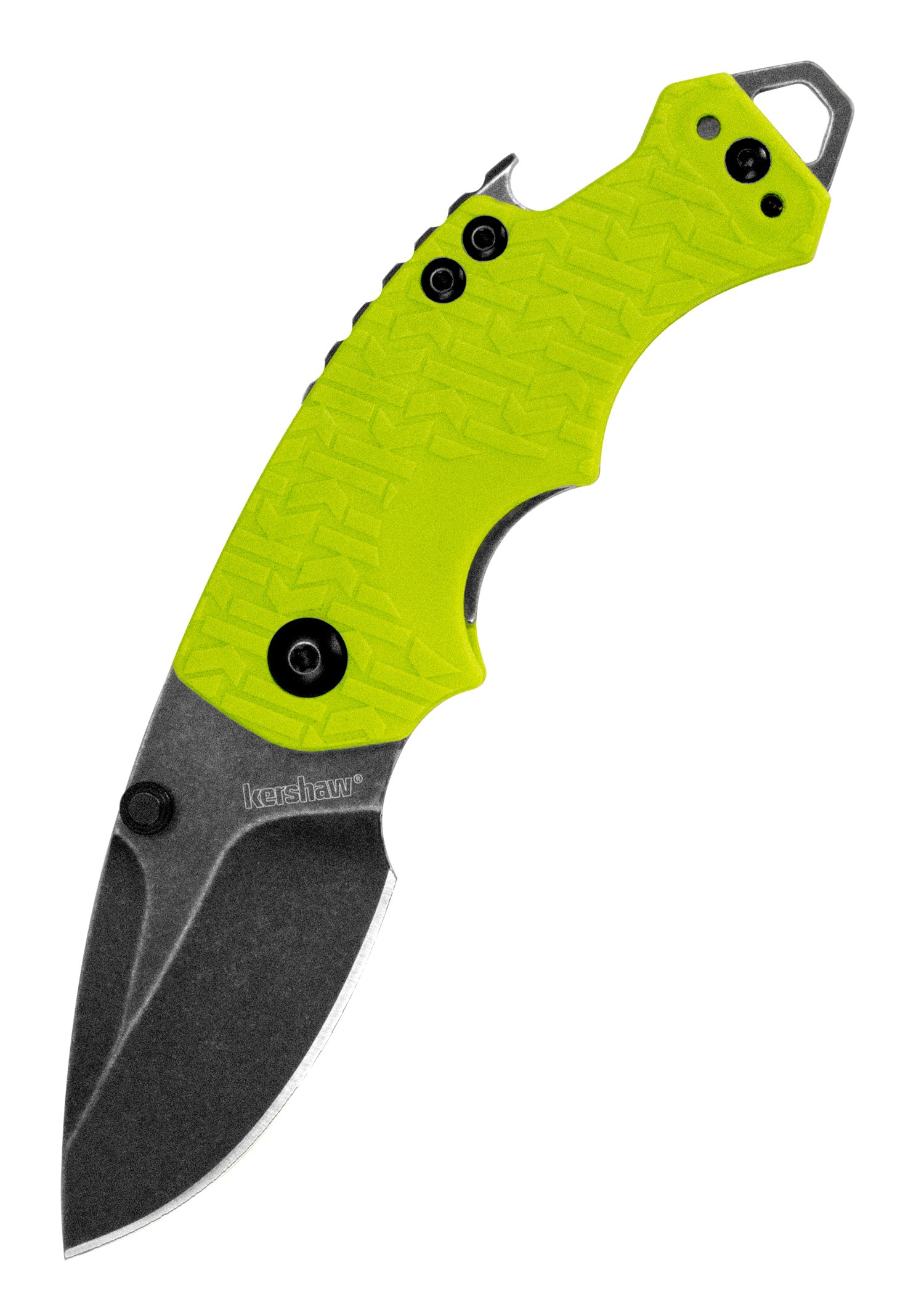 Imagen 1 - Navaja Kershaw Shuffle, Verde Neón, Blackwash