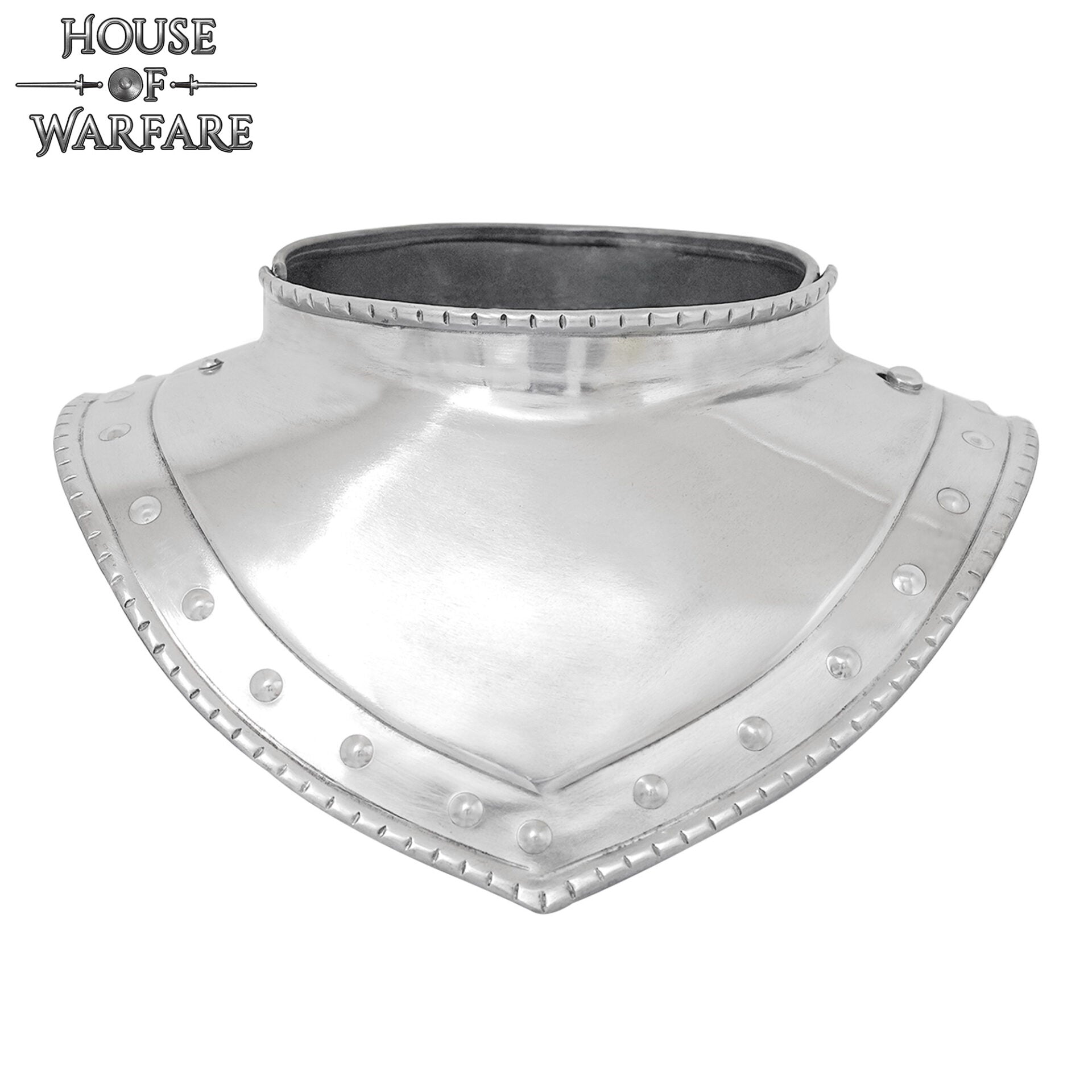 15o - 16o Siglo Acero Cuello Gorget Medieval Cuello Placa Armadura para Soldados - Imagen 13